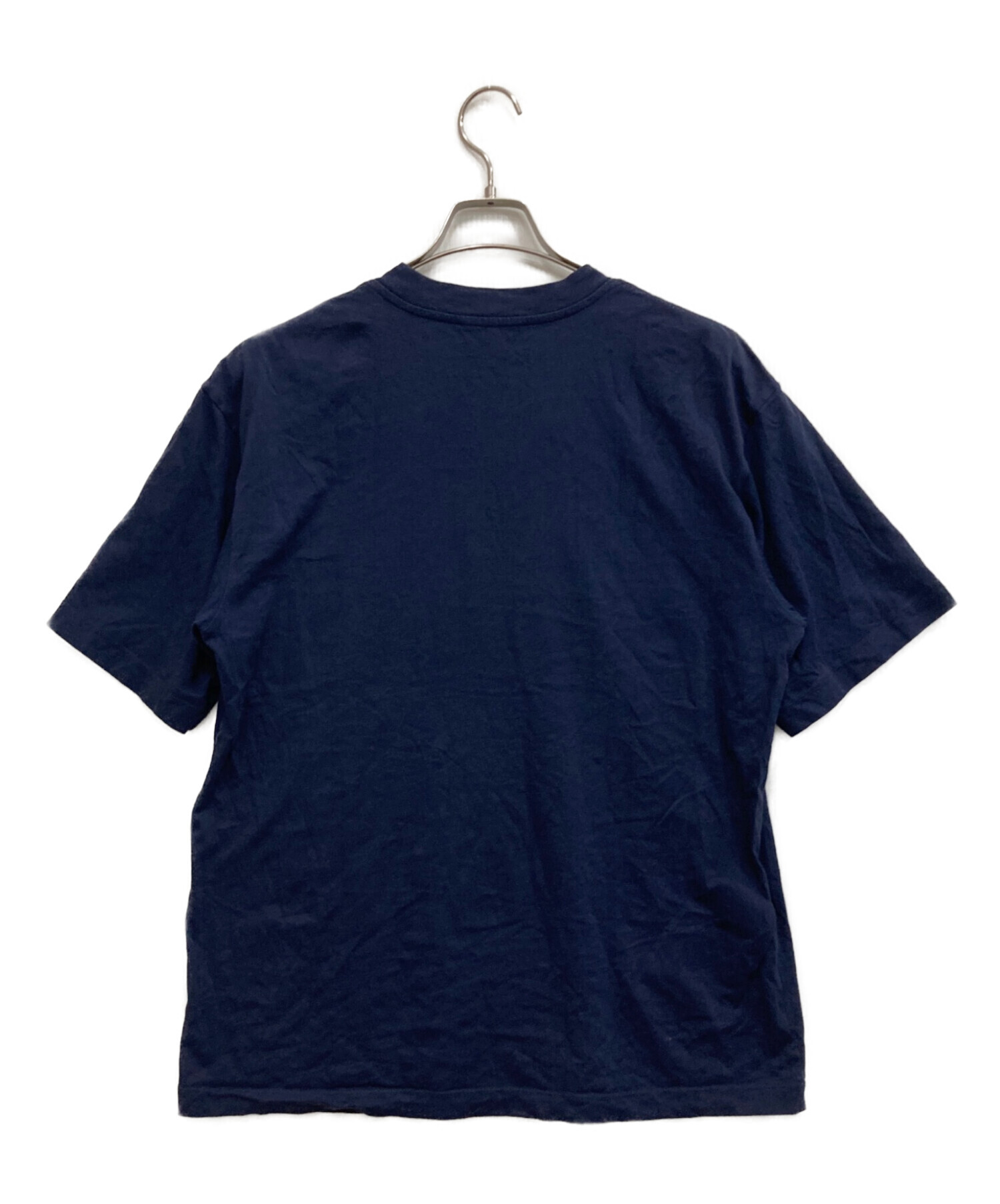 中古・古着通販】MARNI (マルニ) ロゴプリントTシャツ ネイビー サイズ