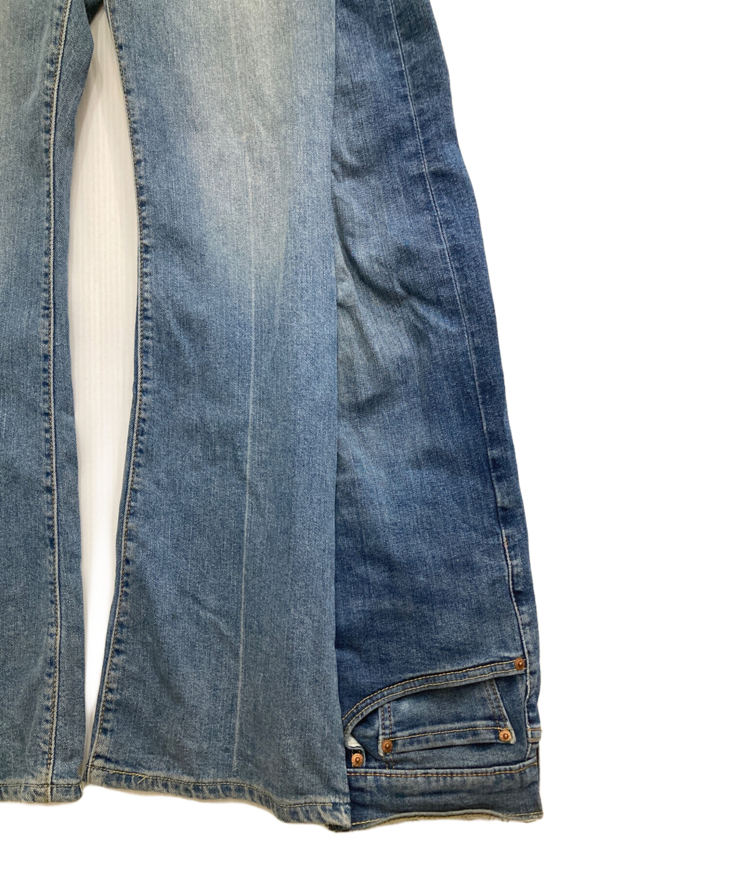 中古・古着通販】LEVI'S (リーバイス) リメイクデニムパンツ