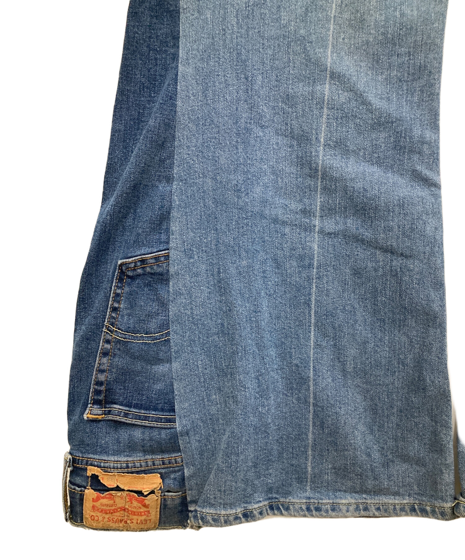 中古・古着通販】LEVI'S (リーバイス) リメイクデニムパンツ