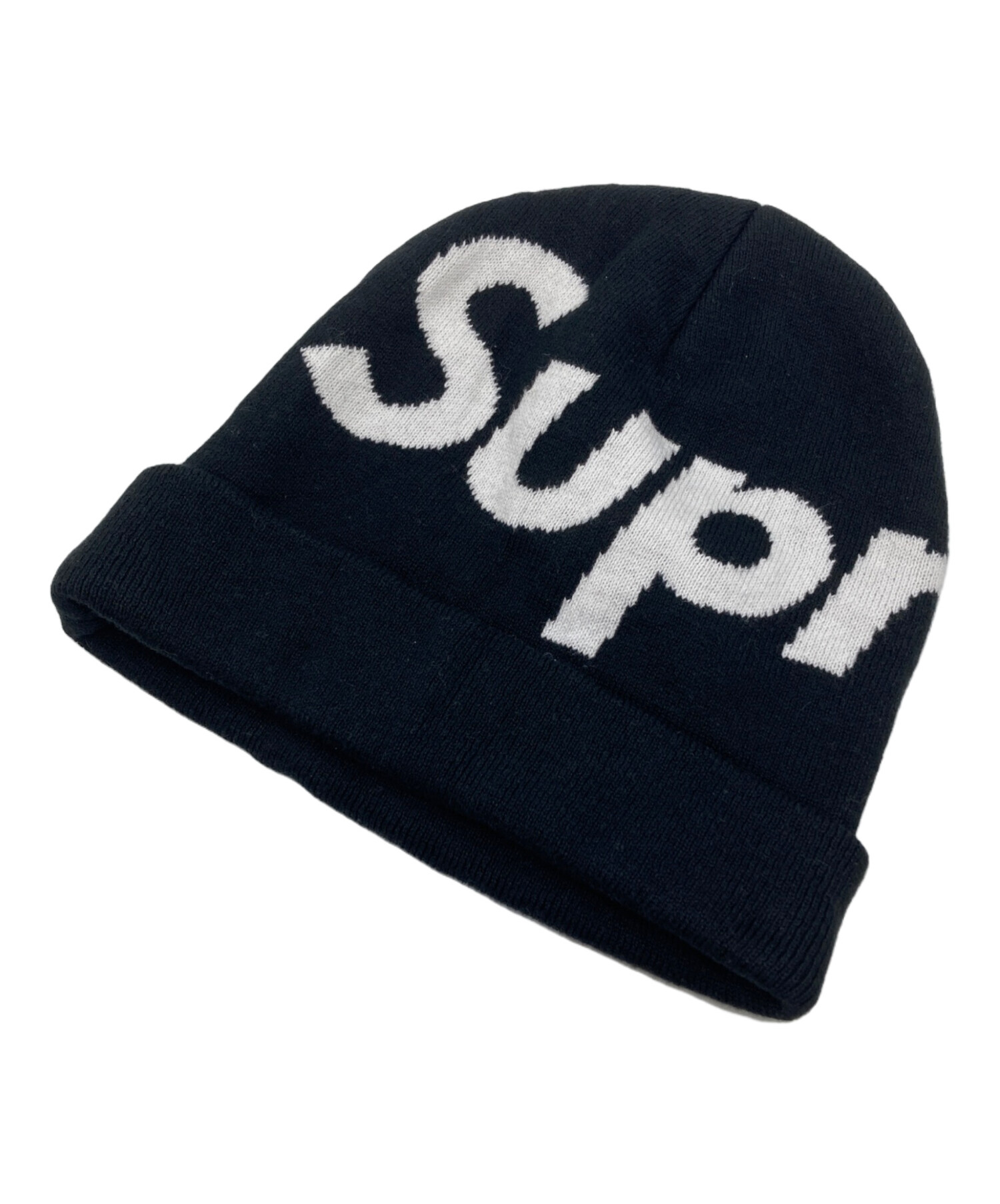 中古・古着通販】Supreme (シュプリーム) Big Logo Beanie ブラック