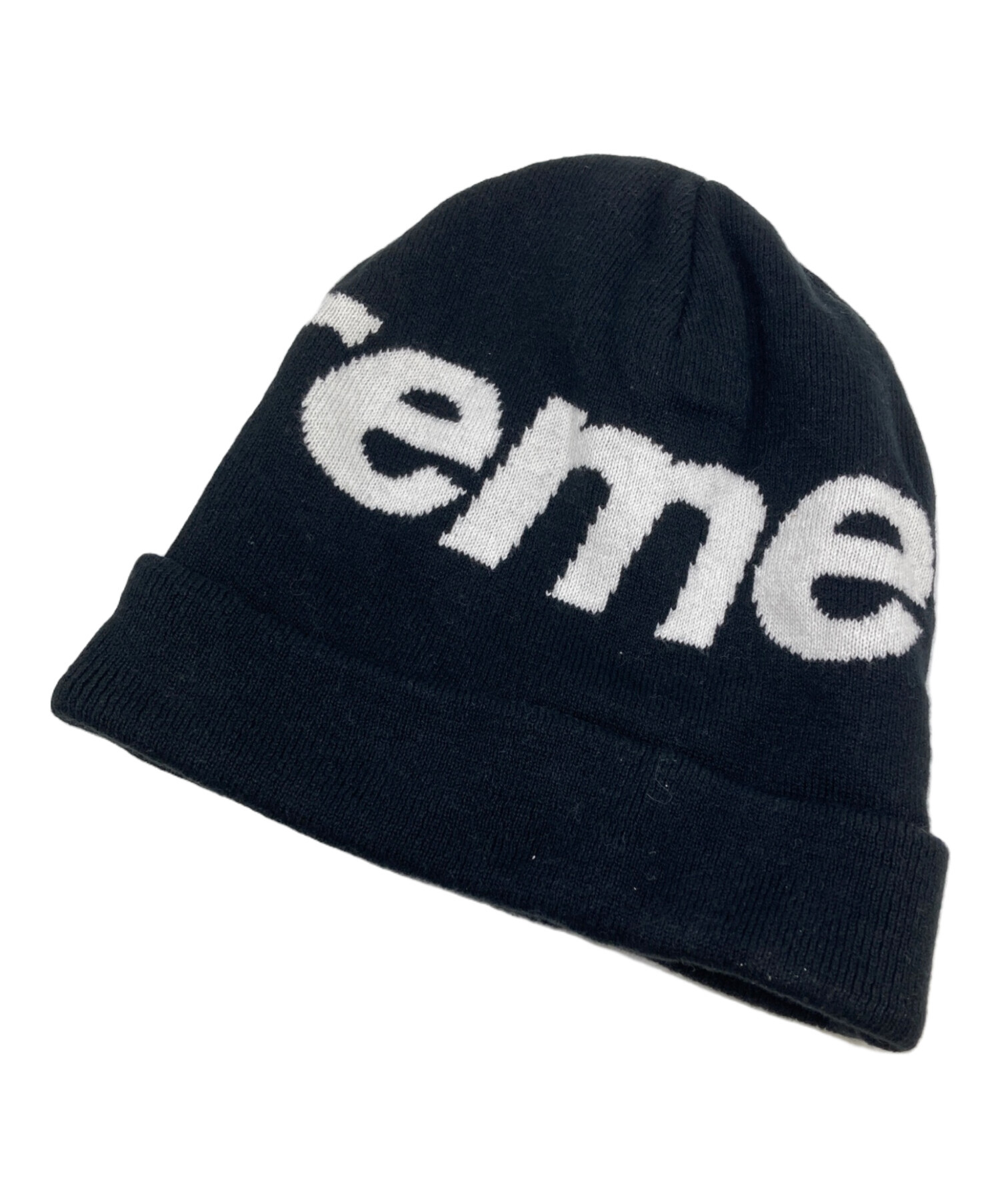 中古・古着通販】Supreme (シュプリーム) Big Logo Beanie ブラック