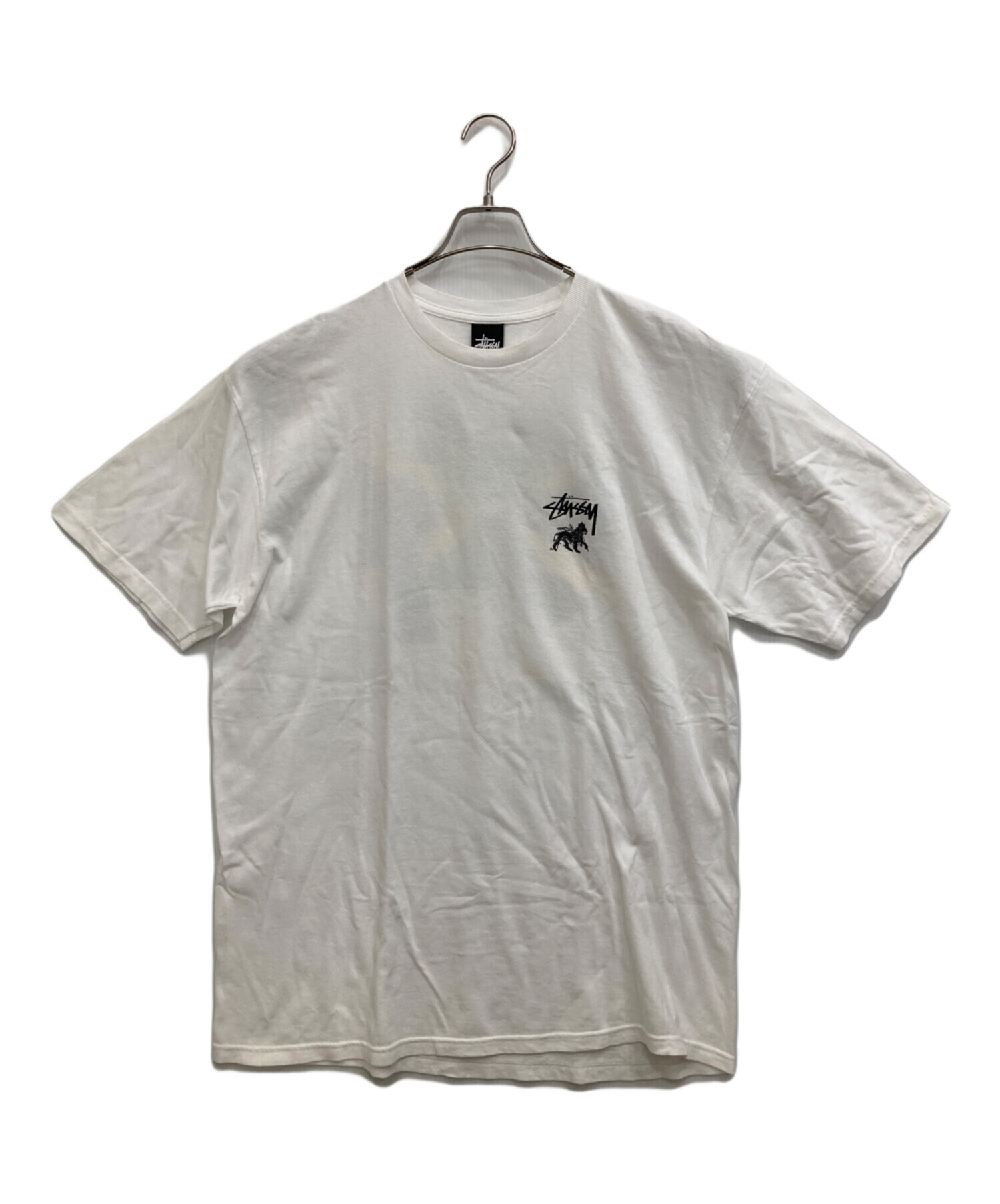 OLDStussy T REXグラフィック Tシャツ ホワイト 中古・古着通販】stussy (ステューシー) プリントTシャツ ホワイト