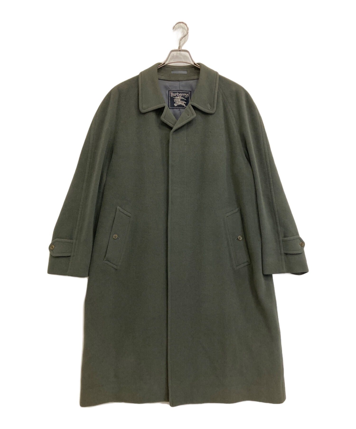 Burberry バーバリー　ウール　カシミヤ　コート 中古・古着通販】Burberry's (バーバリーズ) 比翼ウールカシミヤコート