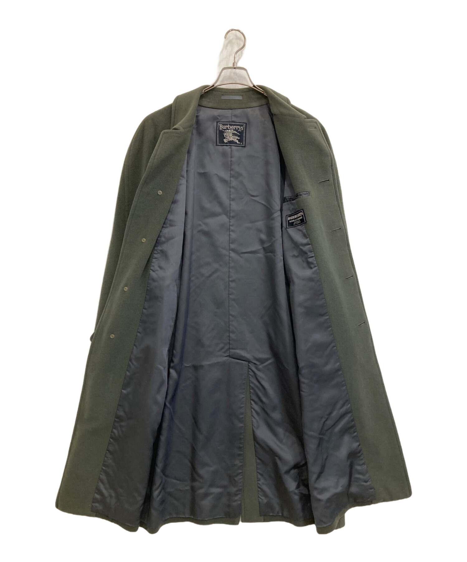 中古・古着通販】Burberry's (バーバリーズ) 比翼ウールカシミヤコート