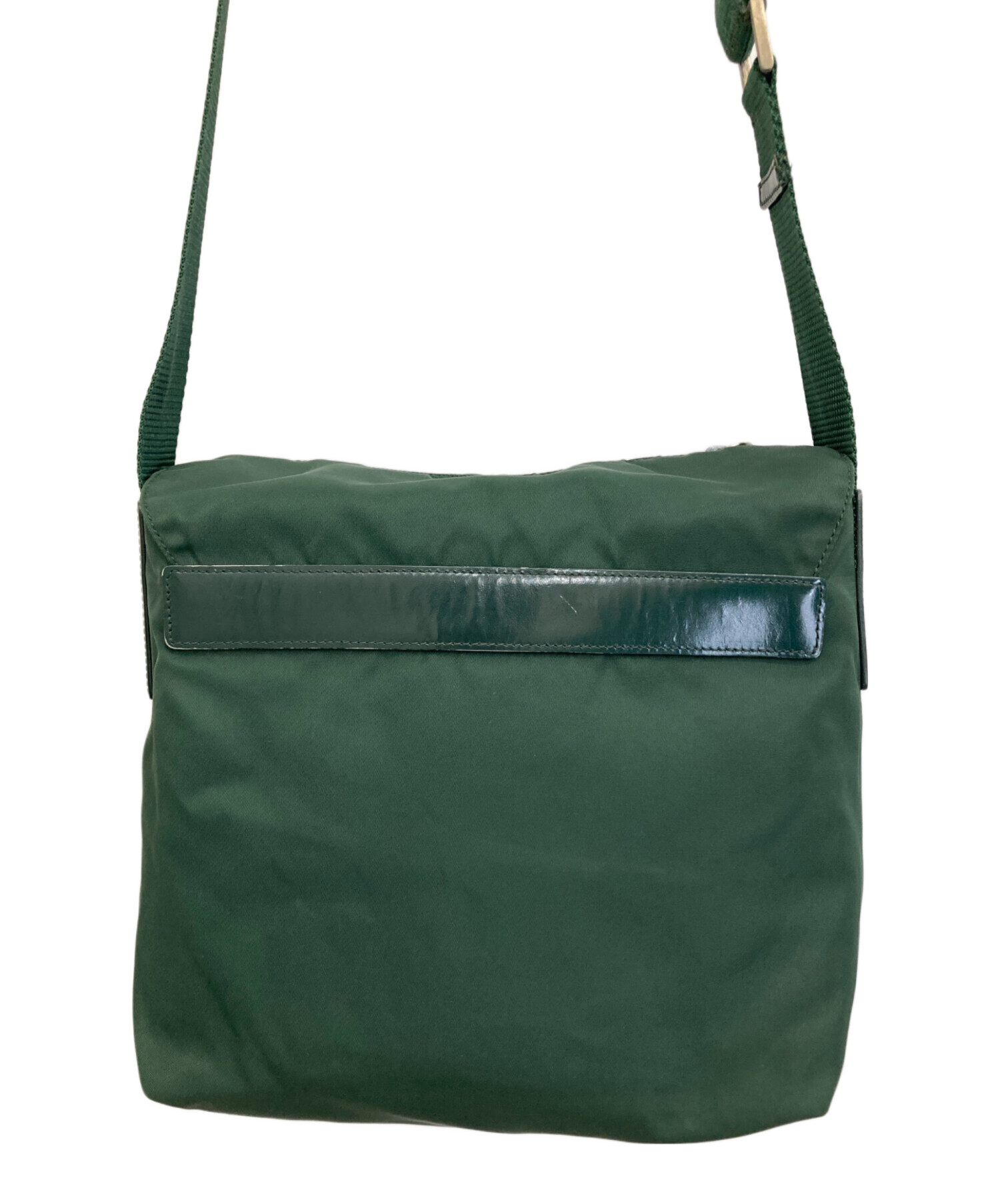 中古・古着通販】PRADA (プラダ) ショルダーバッグ グリーン｜ブランド