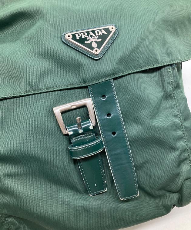 中古・古着通販】PRADA (プラダ) ショルダーバッグ グリーン｜ブランド