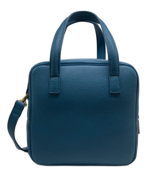 c!iiibag ぺリンガーボストン　ブルー 中古・古着通販】ch!iii (チー) ペリンガースクエアボストンバッグ