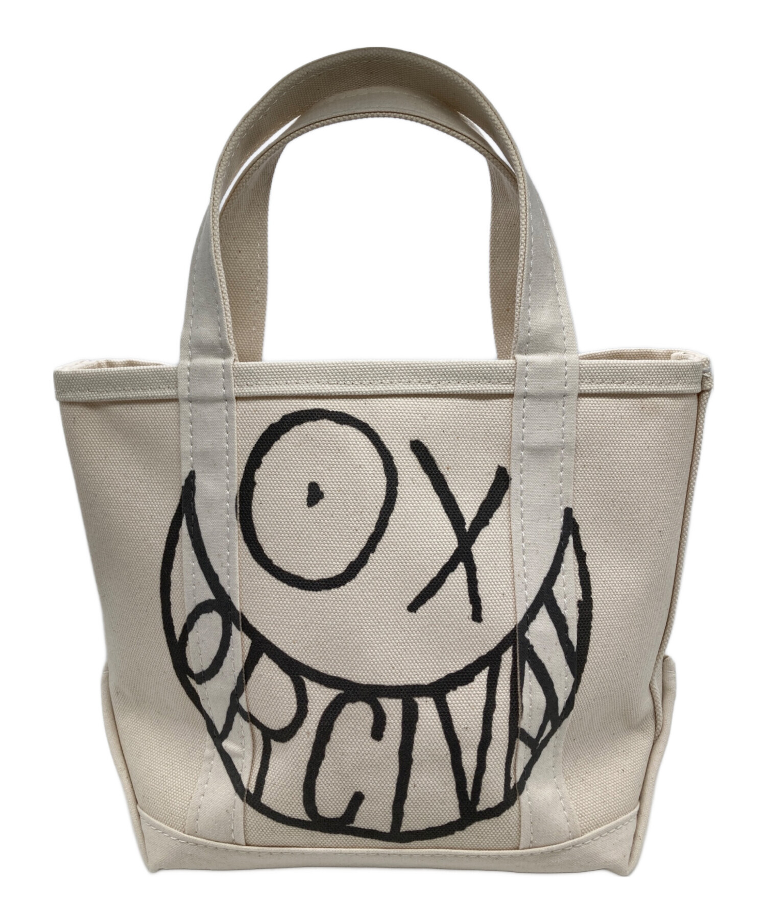 ORCIVAL×ANDRE トートバッグ小 オーシバル アンドレ コラボ 中古・古着通販】ORCIVAL (オーシバル) andre (アンドレ) キャンバス