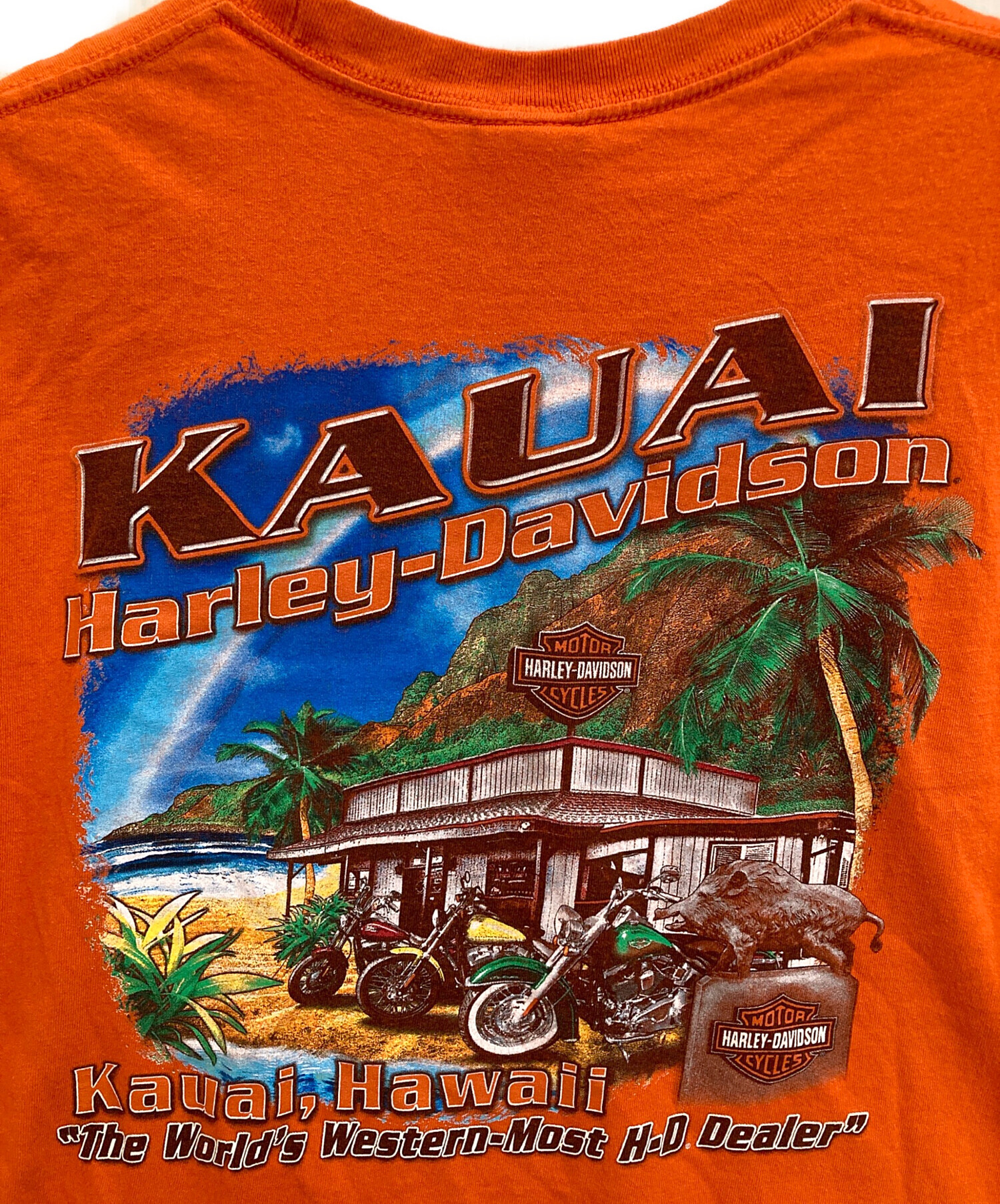 中古・古着通販】HARLEY-DAVIDSON (ハーレーダビッドソン) プリントT