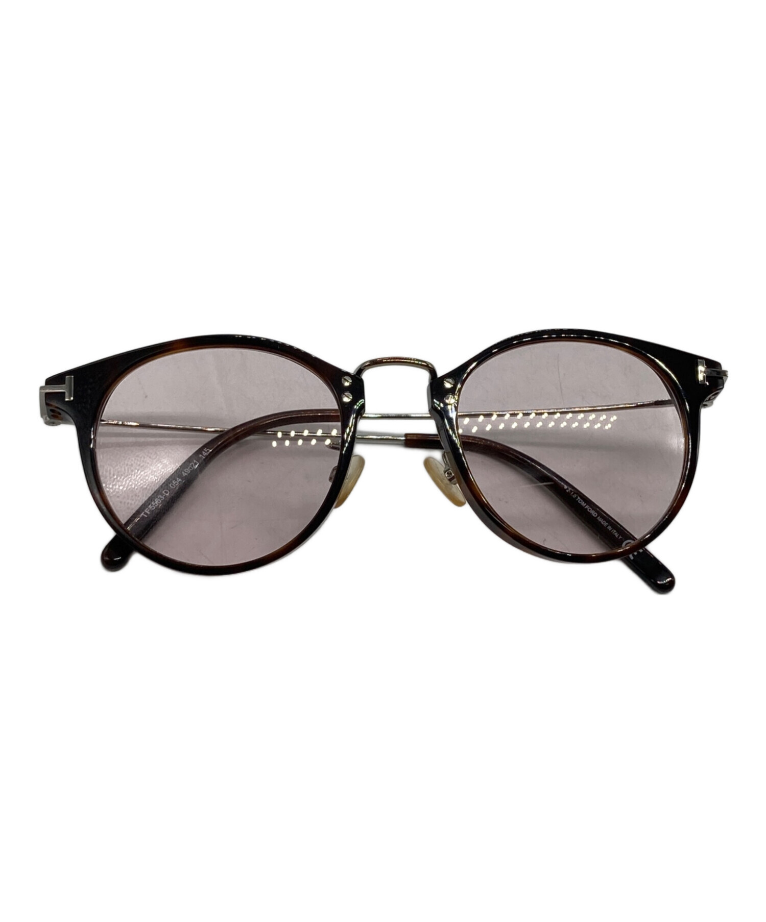【専用ページ】TOM FORD TF5343 063 サングラス 伊達眼鏡 中古・古着通販】TOM FORD (トムフォード) 伊達眼鏡 ブラウン サイズ