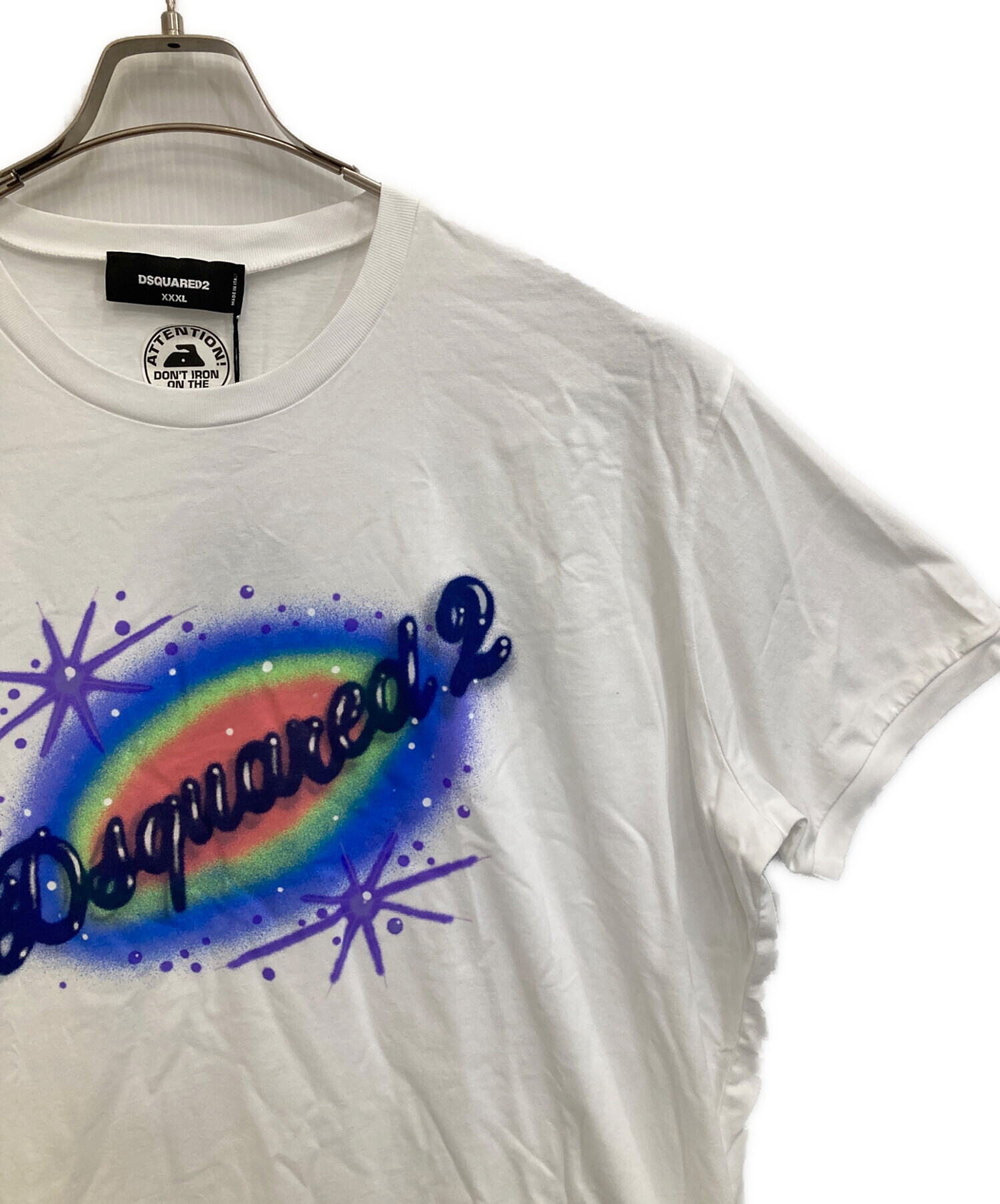中古・古着通販】DSQUARED2 (ディースクエアード) スプレーアートTEE