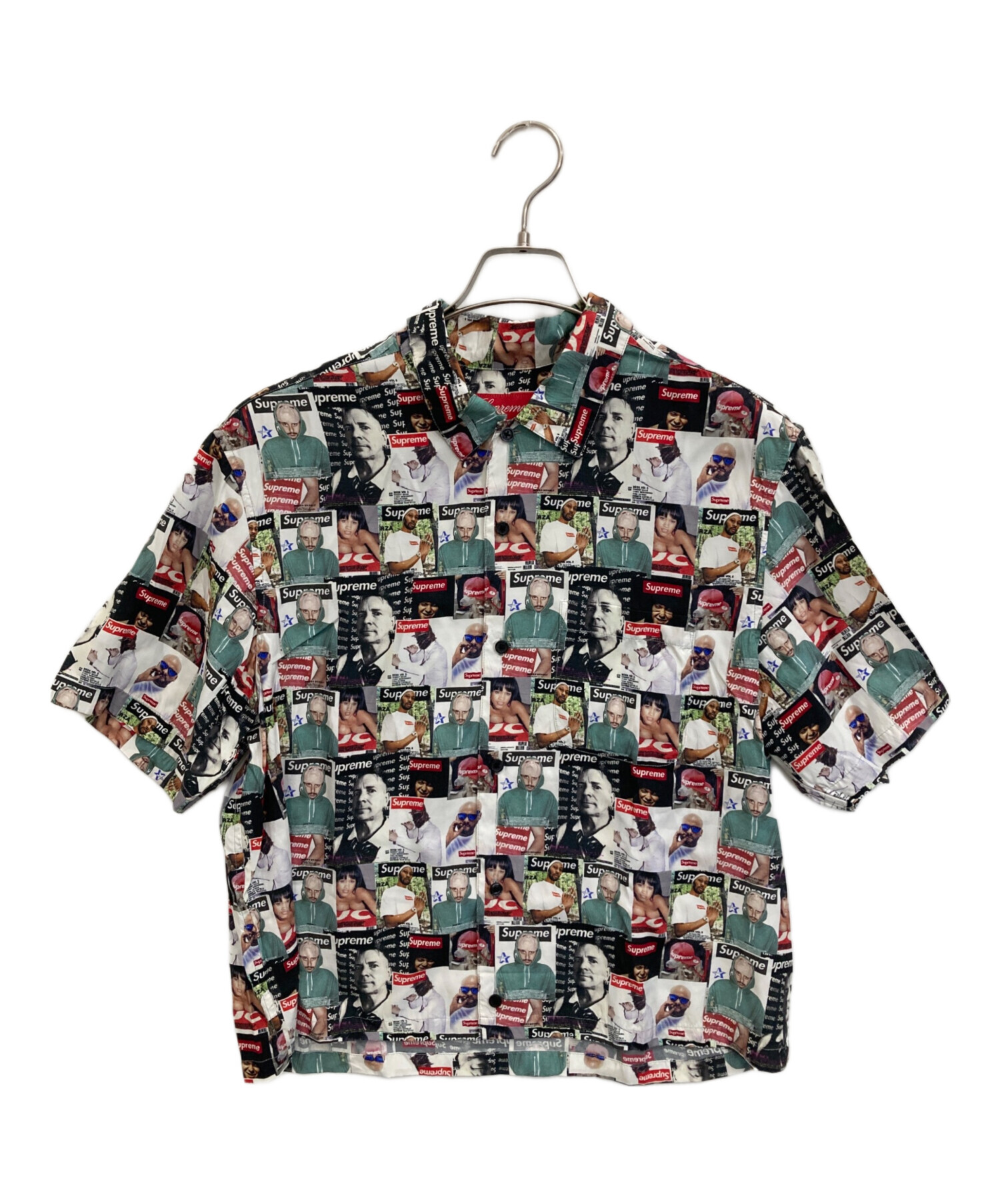 中古・古着通販】SUPREME (シュプリーム) Magazine S/S Shirt マルチ