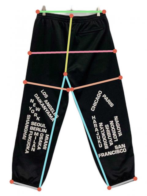 中古・古着通販】SUPREME (シュプリーム) Worldwide Tricot Track Pant