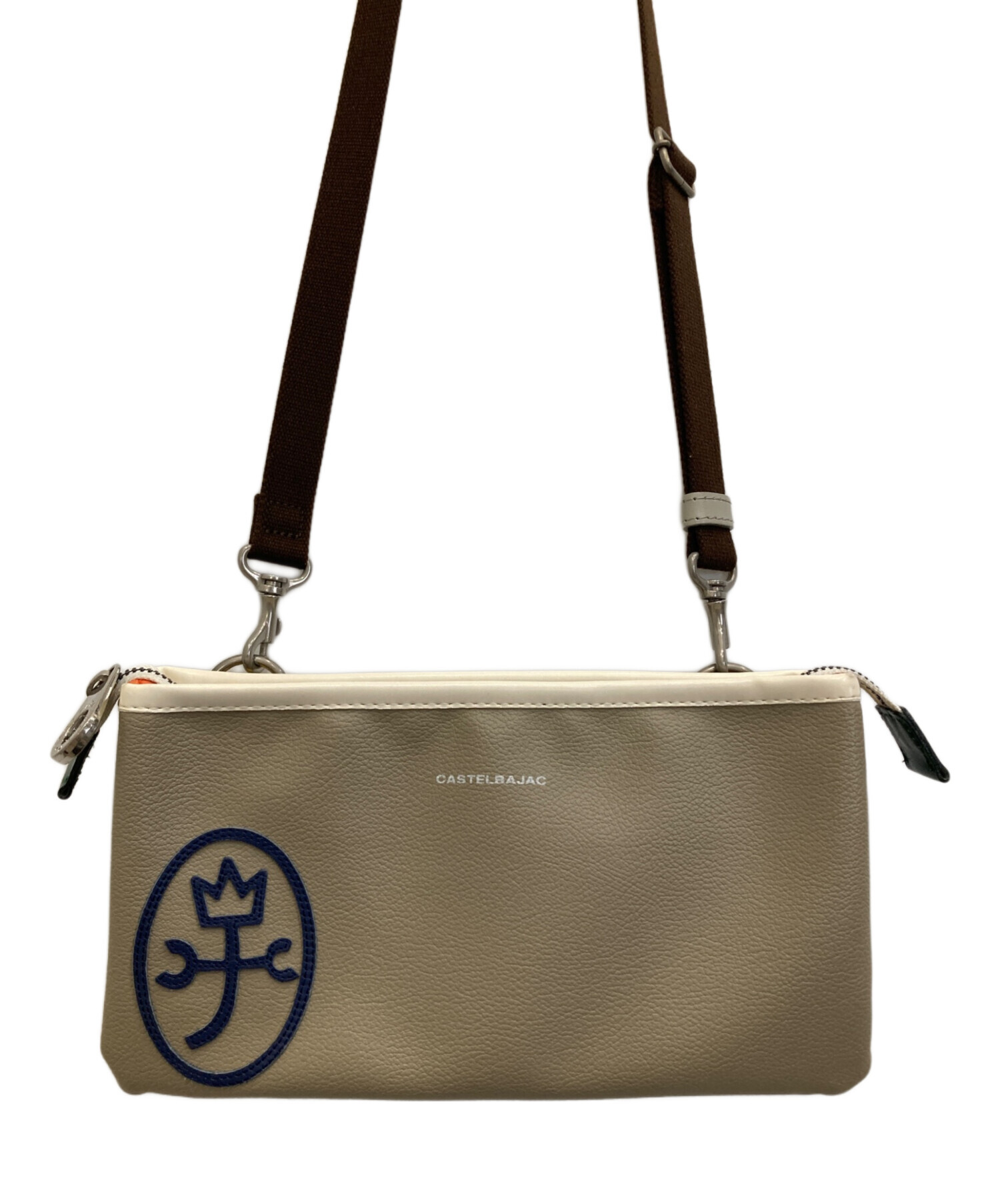 未使用タグ付！ CASTELBAJAC カステルバジャック アルプ ベージュ 中古・古着通販】CASTELBAJAC (カステルバジャック) ショルダーバッグ