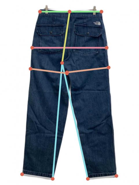 中古・古着通販】THE NORTH FACE (ザ ノース フェイス) デニム