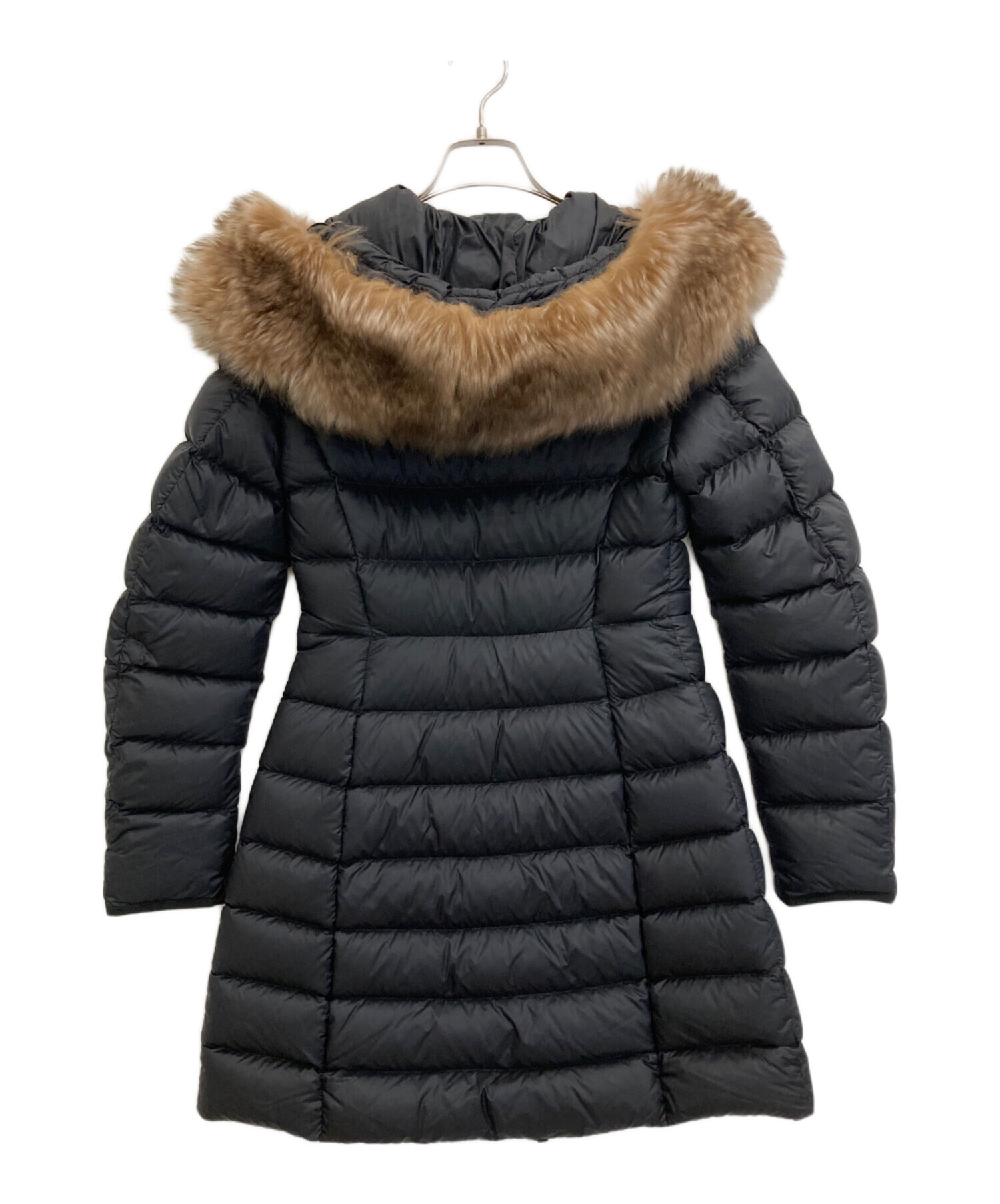 中古・古着通販】MONCLER (モンクレール) ダウンコート ブラック 