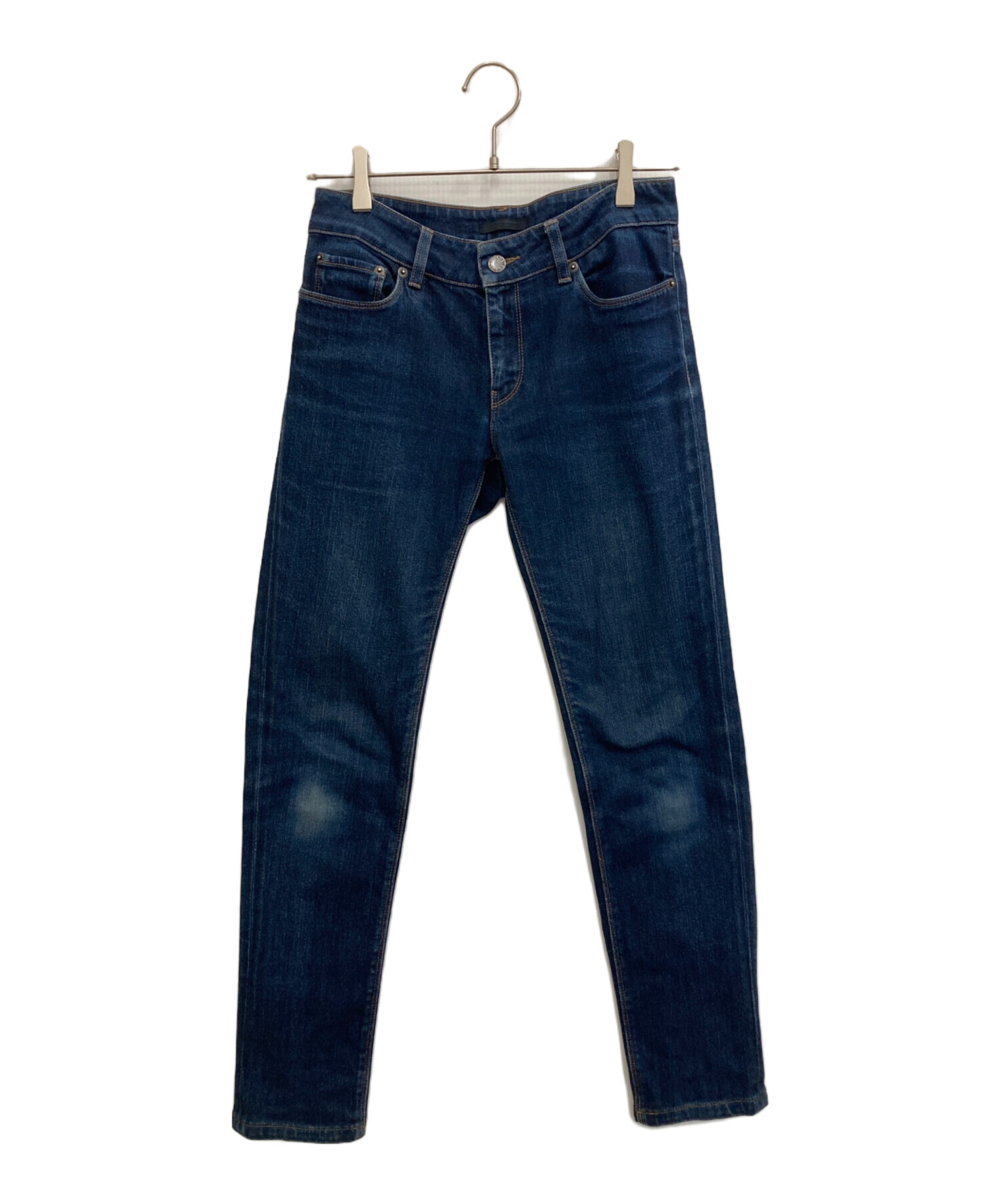 ■ □ PRADA プラダ デニム パンツ ファブリックUSA製 48795* 中古・古着通販】PRADA (プラダ) デニムパンツ インディゴ サイズ:26