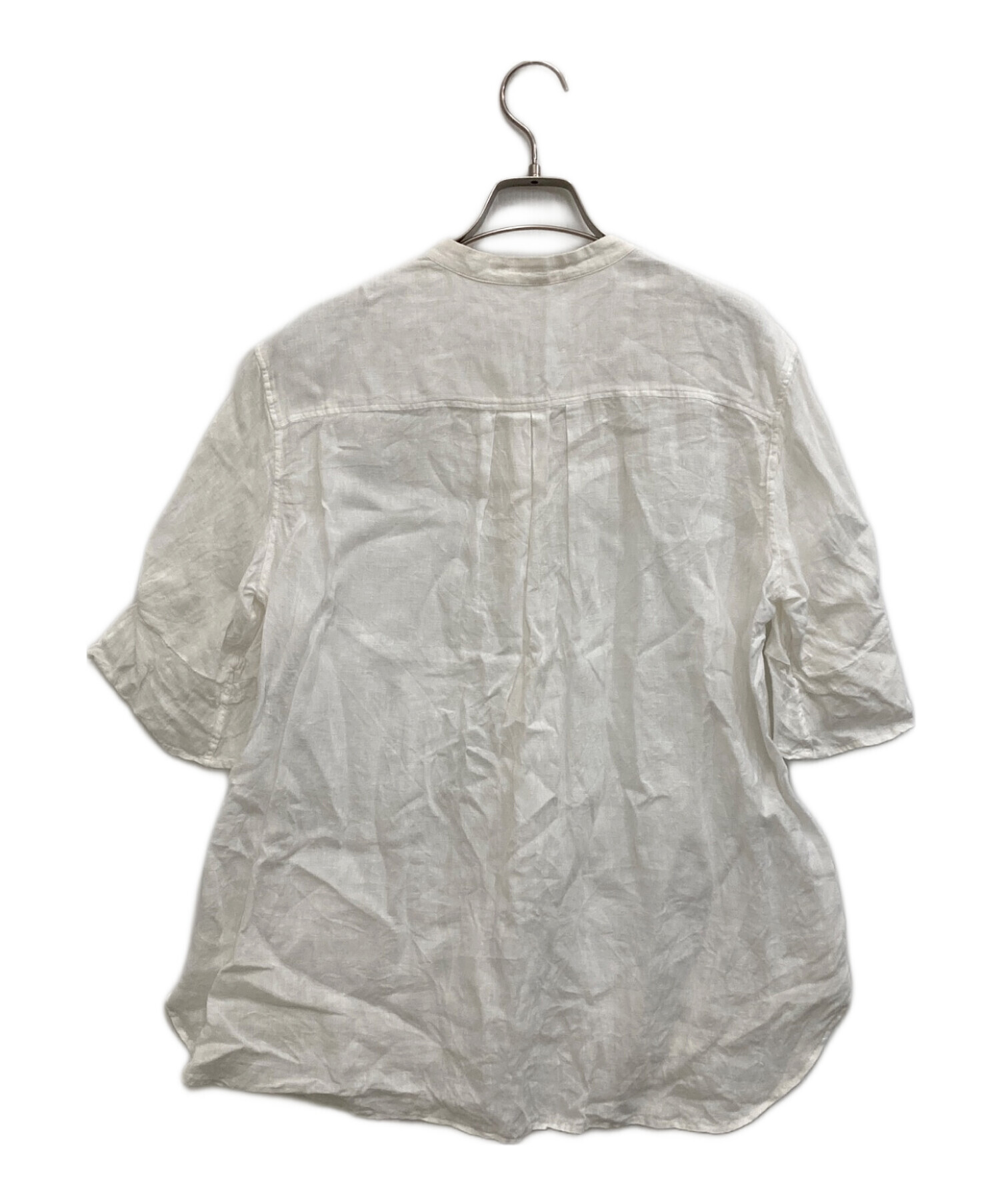 中古・古着通販】23区 libeco (ニジュウサンク) 半袖リネンシャツ 