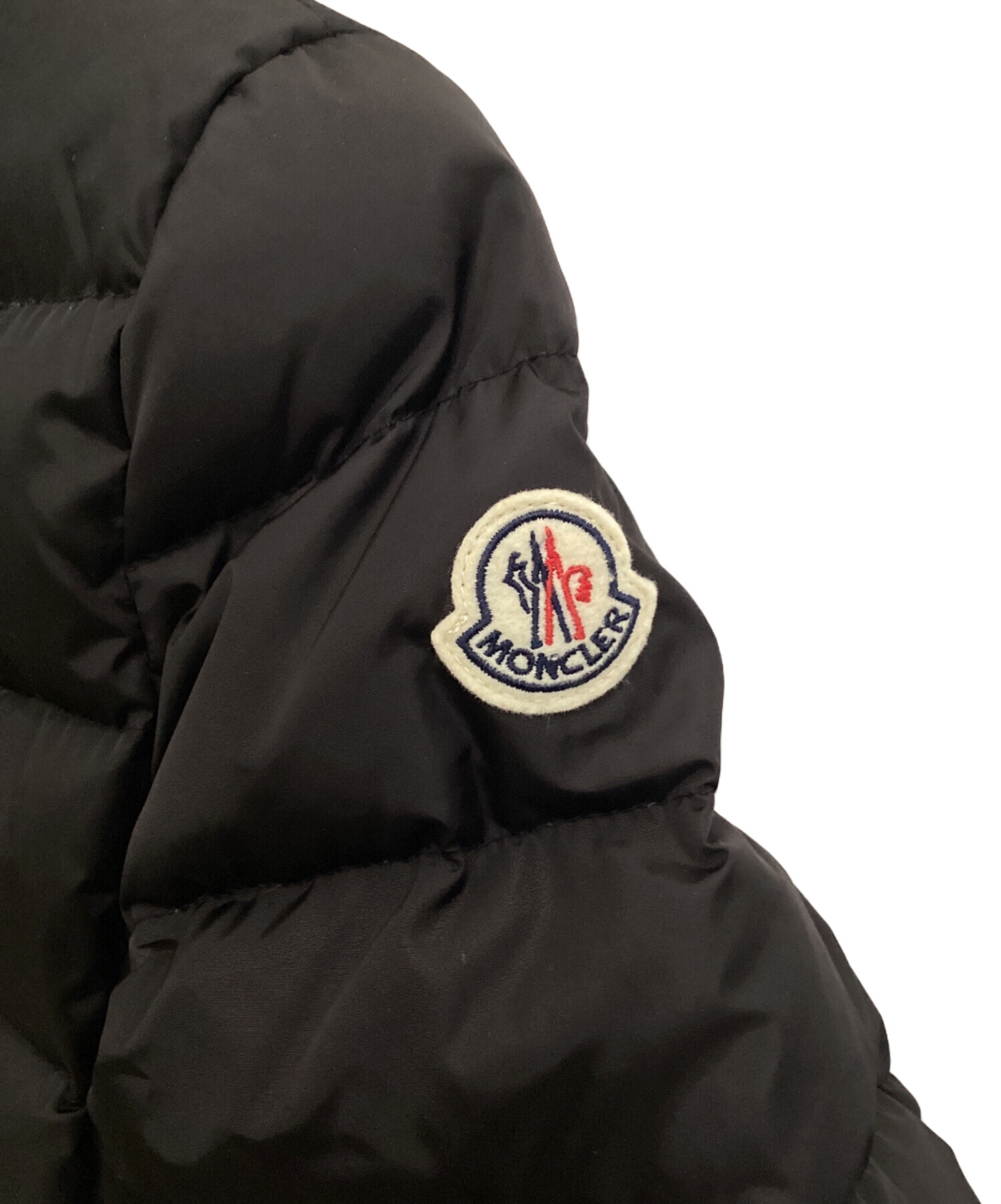 中古・古着通販】MONCLER (モンクレール) ダウンコート ブラック