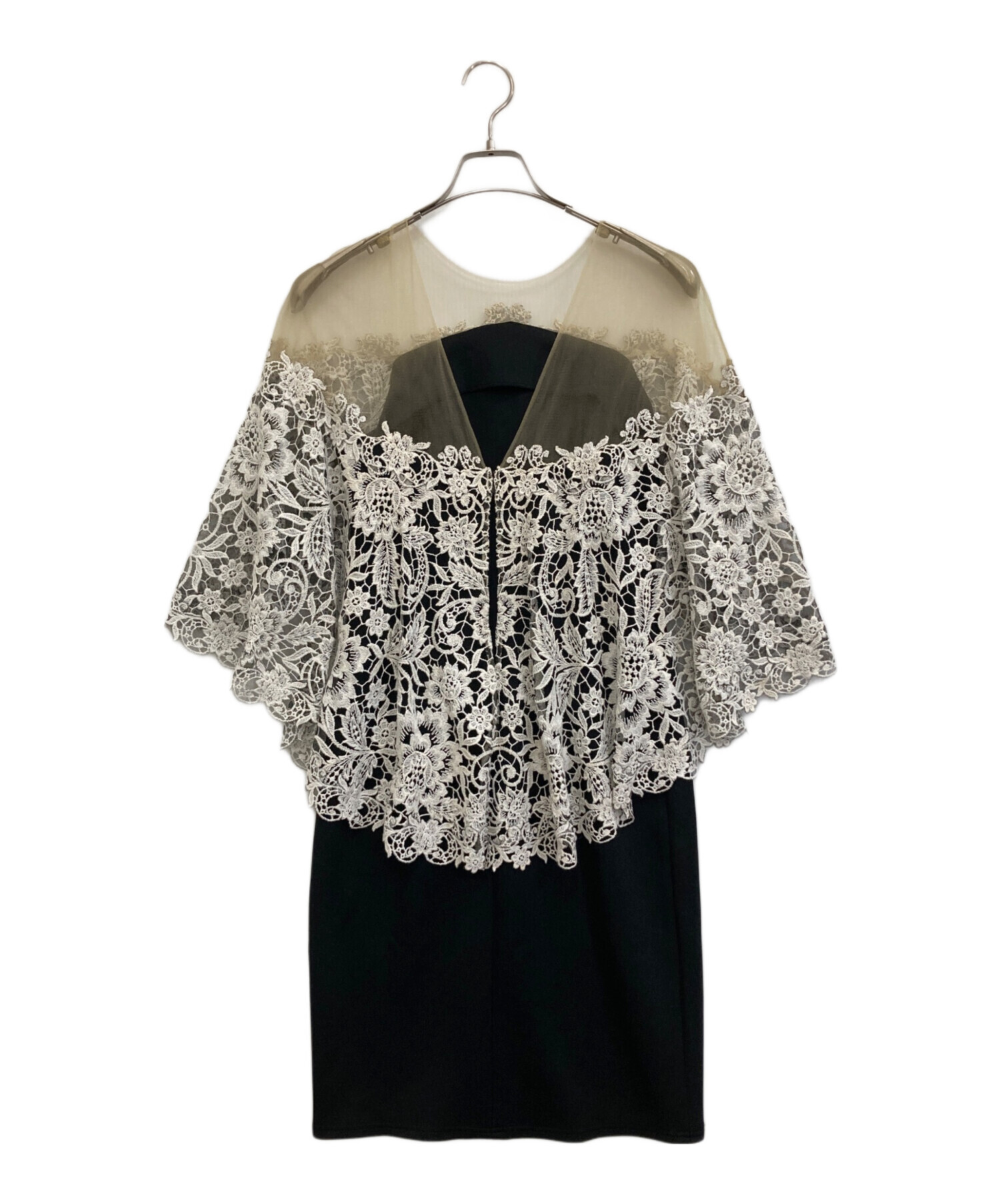 再値下げ【TADASHI SHOJI】総レースワンピース（サイズ0） 中古・古着通販】TADASHI SHOJI (タダシ ショージ) レース切替