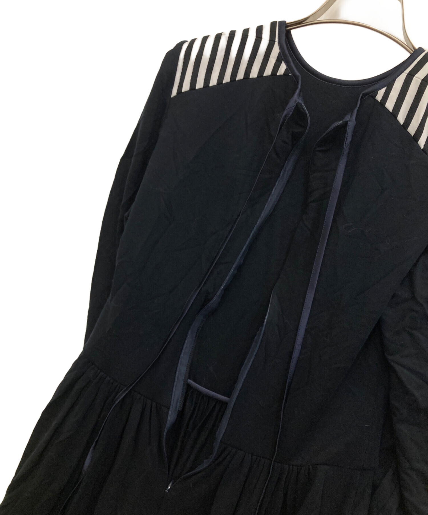 ◆新品未使用 BORDERS at BALCONY マーメードドレス 36 中古・古着通販】BORDERS AT BALCONY (ボーダーズアットバルコニー
