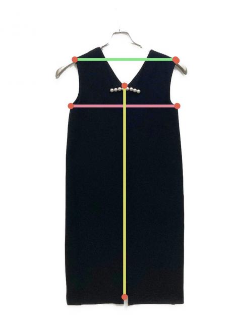 中古・古着通販】YOKO CHAN (ヨーコチャン) ノースリーブワンピース