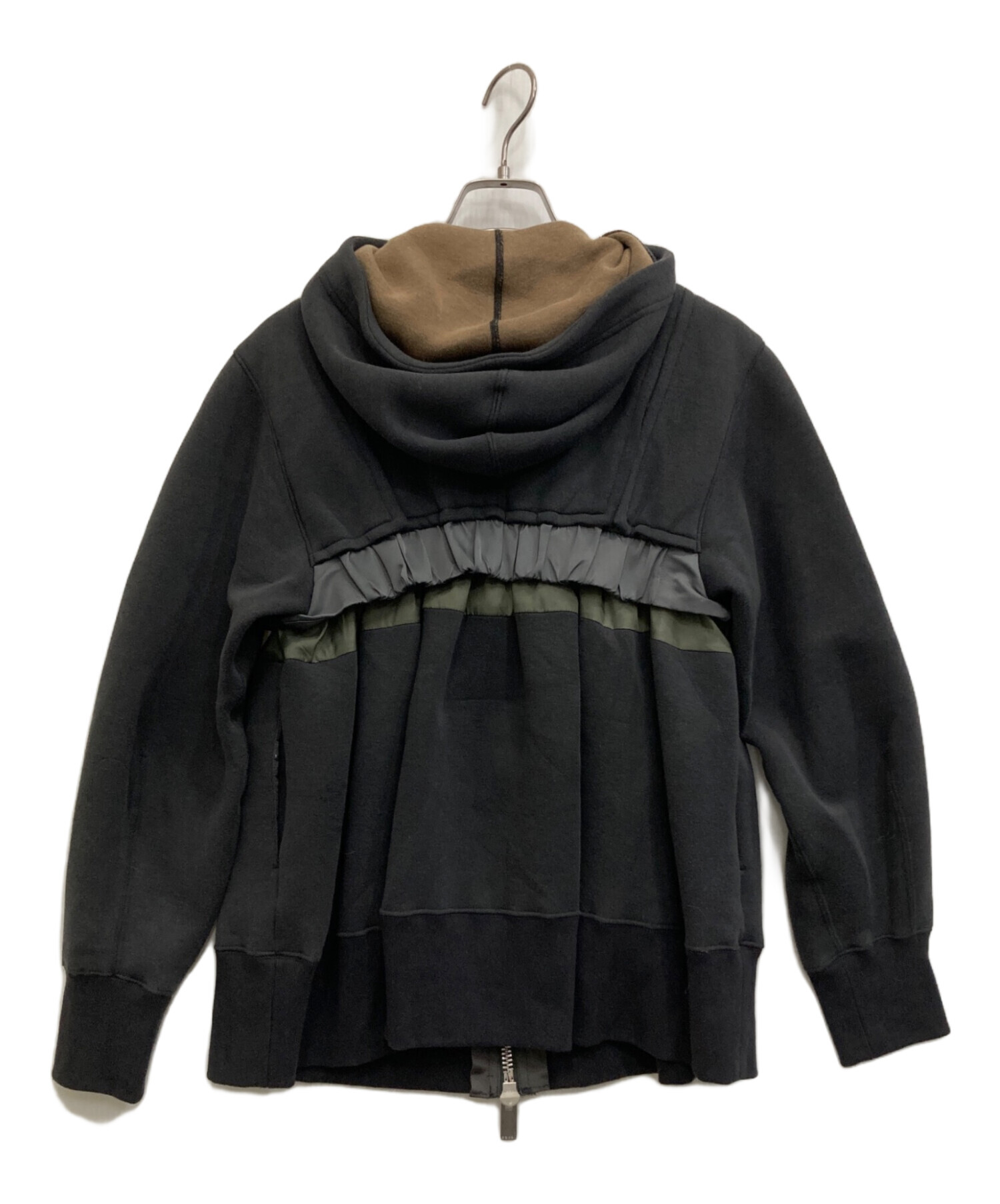 中古・古着通販】sacai (サカイ) Sweat Zip Up Blouson グレー サイズ