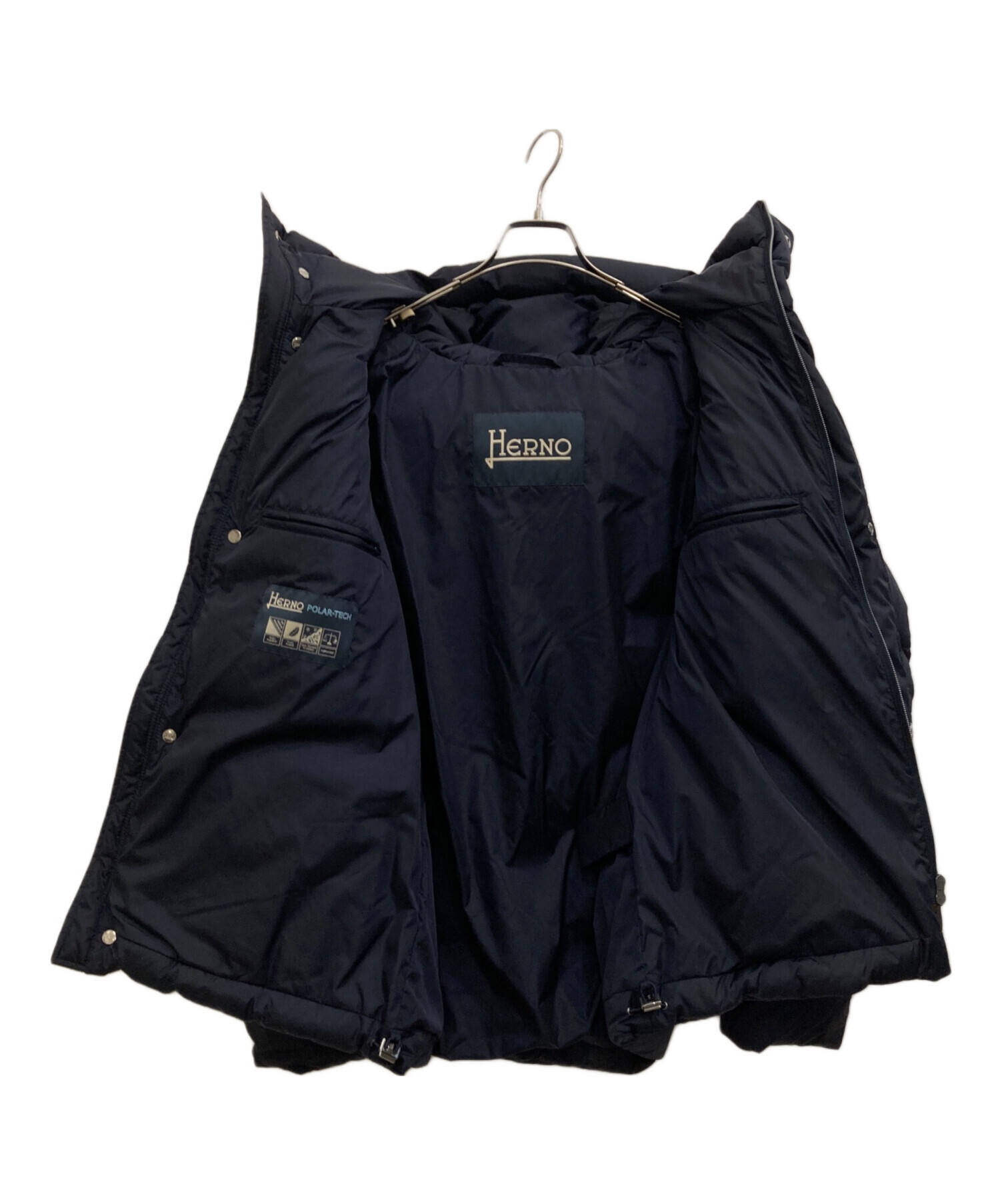 中古・古着通販】HERNO (ヘルノ) ナイロンダウンフーディージャケット