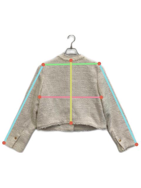 中古・古着通販】Her lip to (ハーリップトゥ) Silky White Tweed