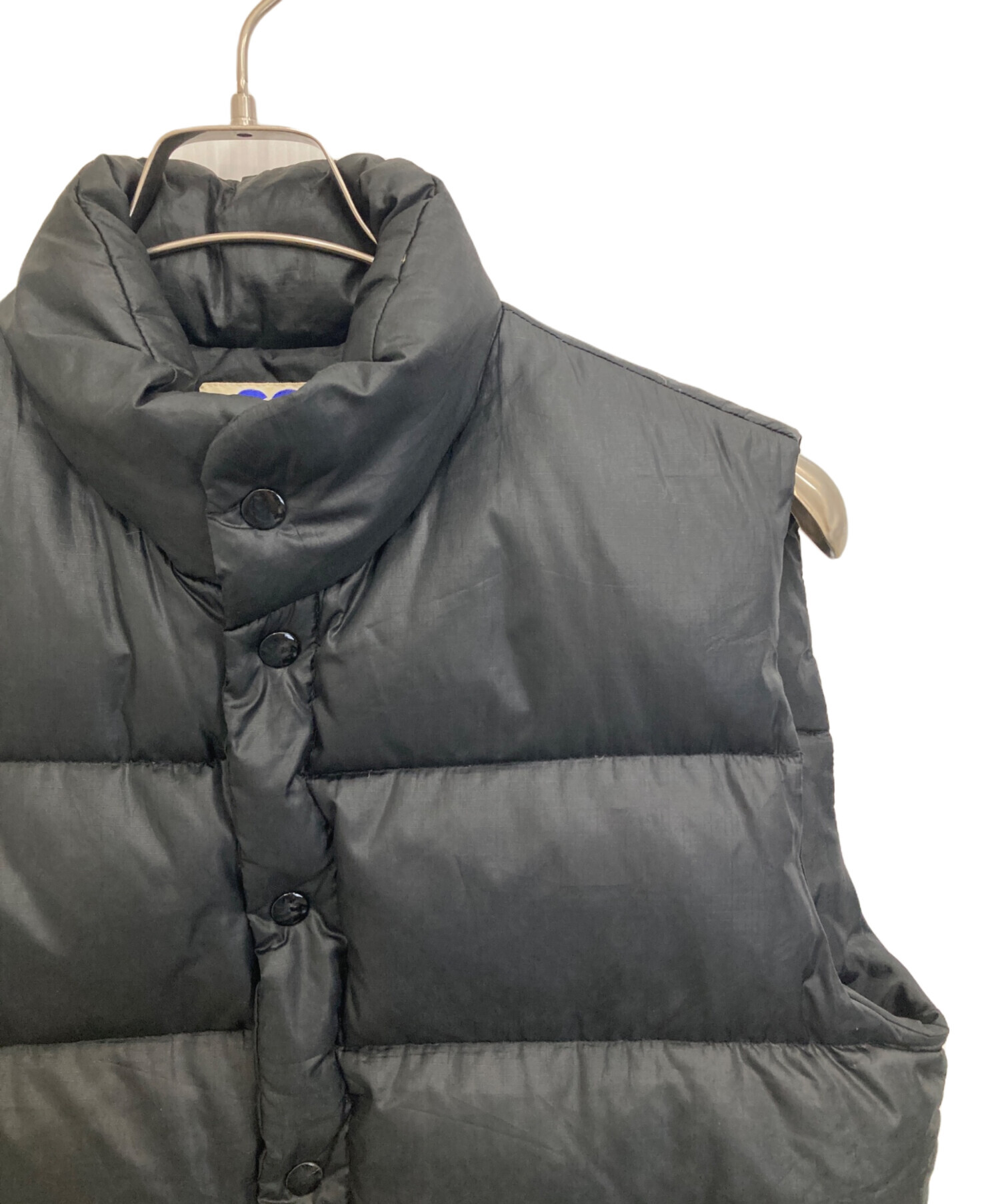 中古・古着通販】GOODENOUGH (グッドイナフ) ダウンベスト ブラック