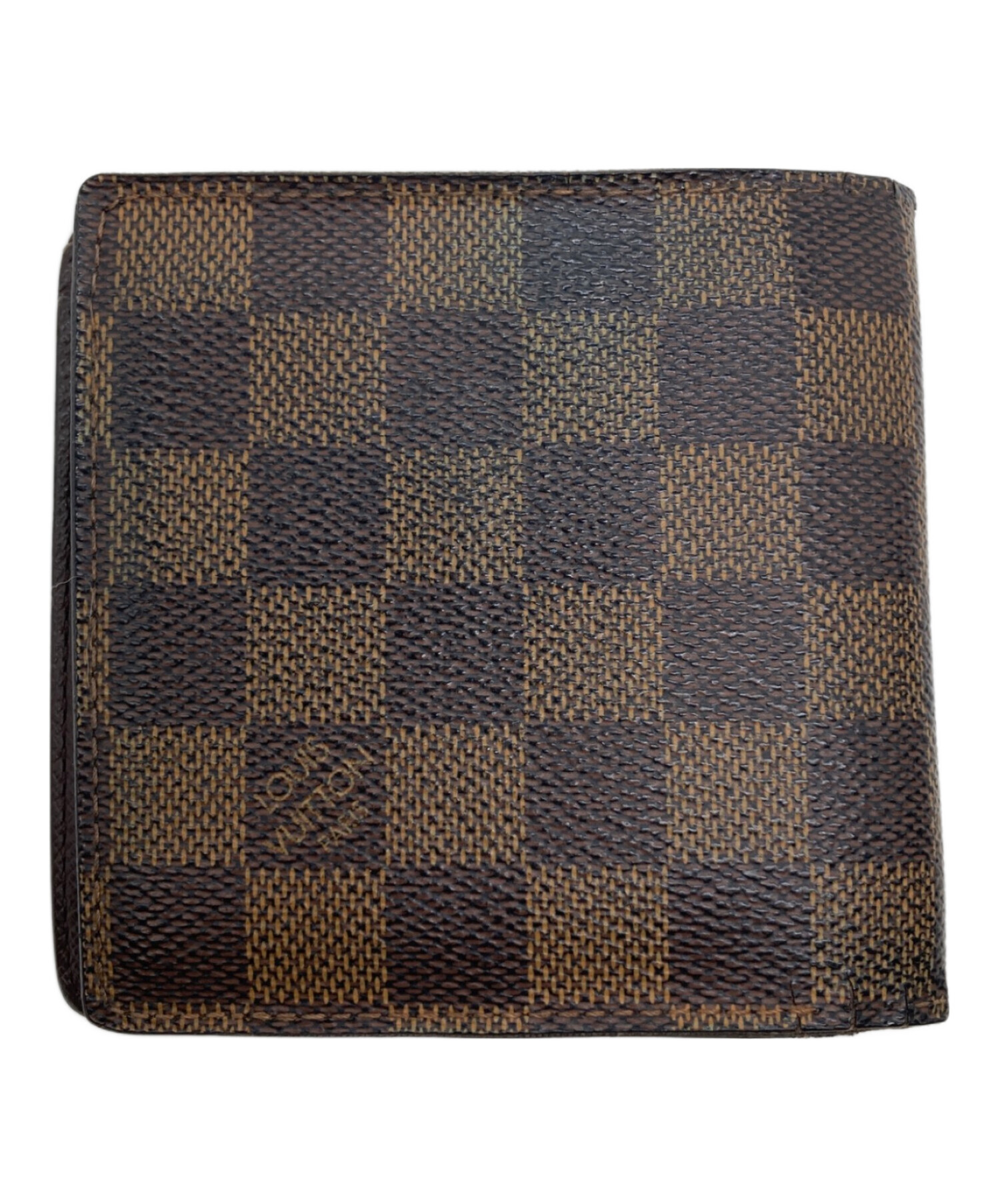 中古・古着通販】LOUIS VUITTON (ルイ ヴィトン) 2つ折り財布 ブラウン