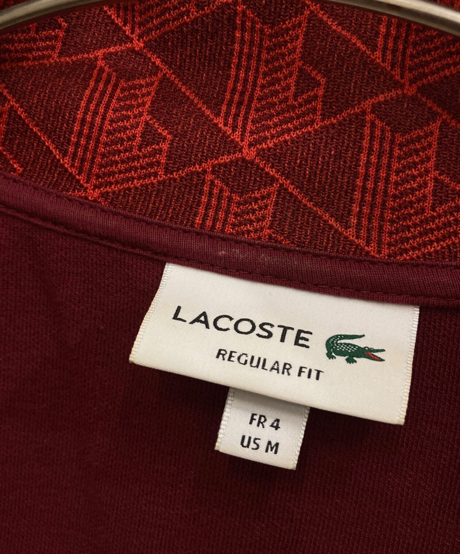 中古・古着通販】LACOSTE (ラコステ) モノグラムジャガードトラック