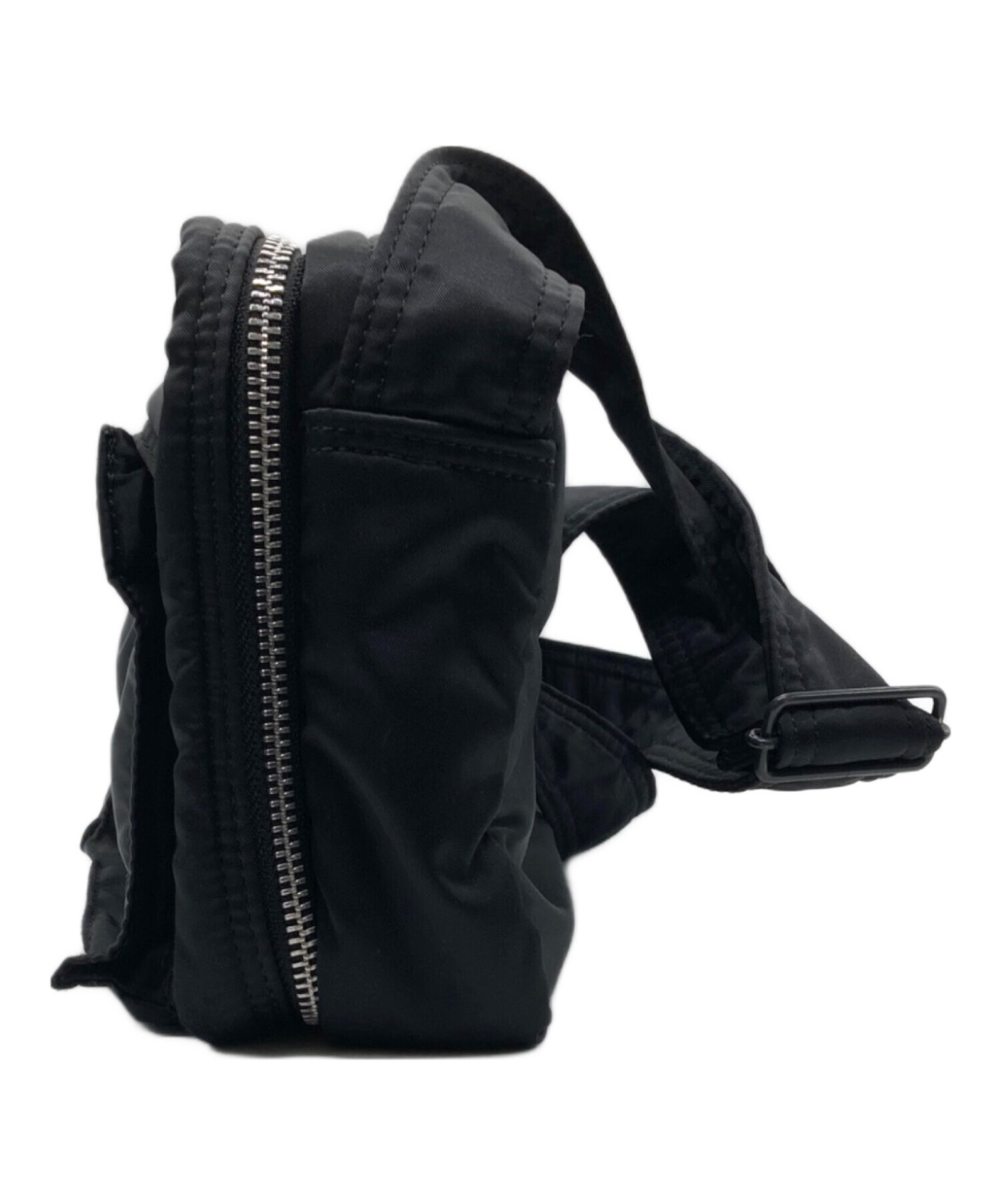 中古・古着通販】PORTER (ポーター) ウエストバッグ ブラック