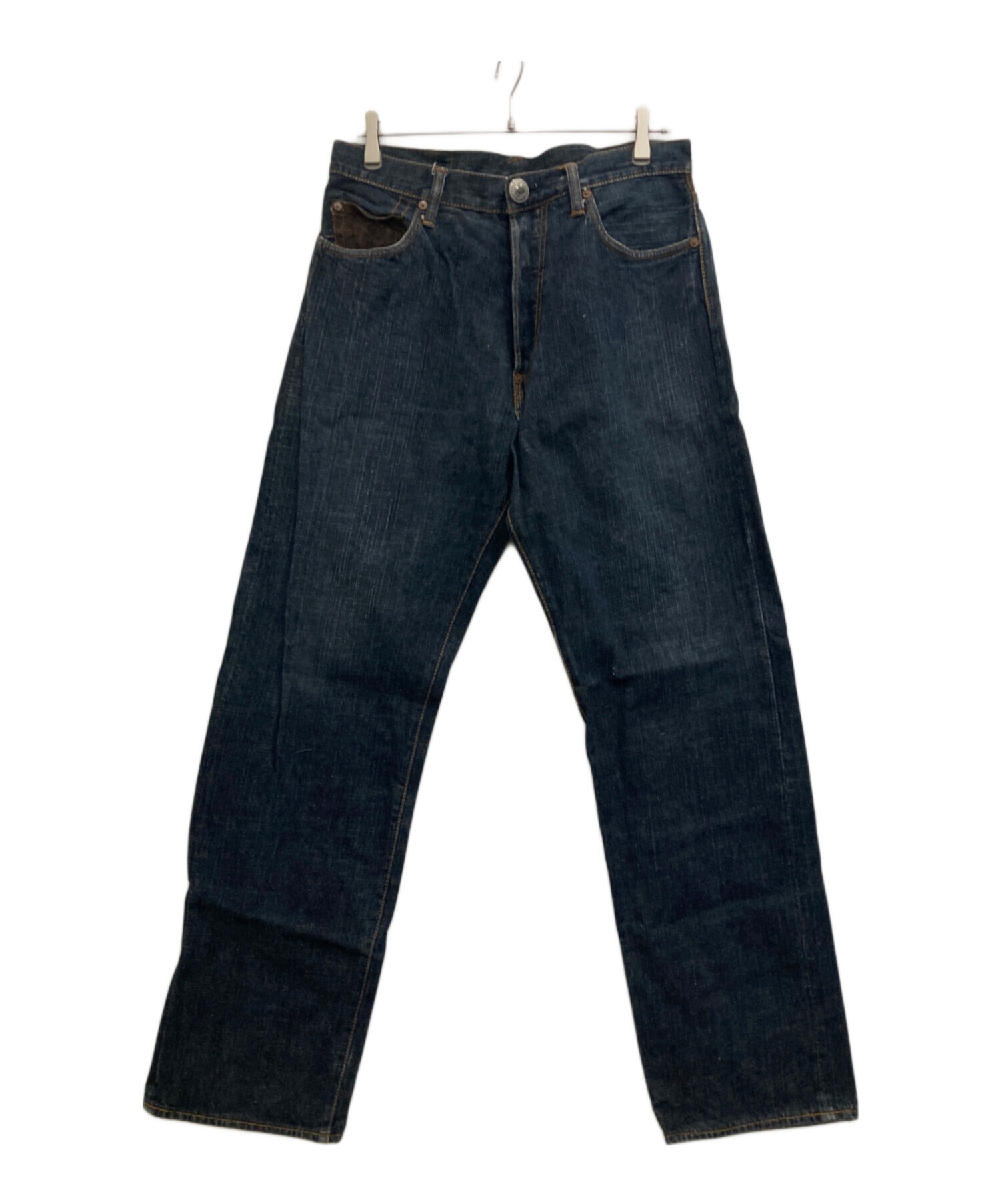 EVISU エヴィス デニム W34 大黒 インディゴ 中古・古着通販】EVISU (エヴィス) デニムパンツ インディゴ サイズ