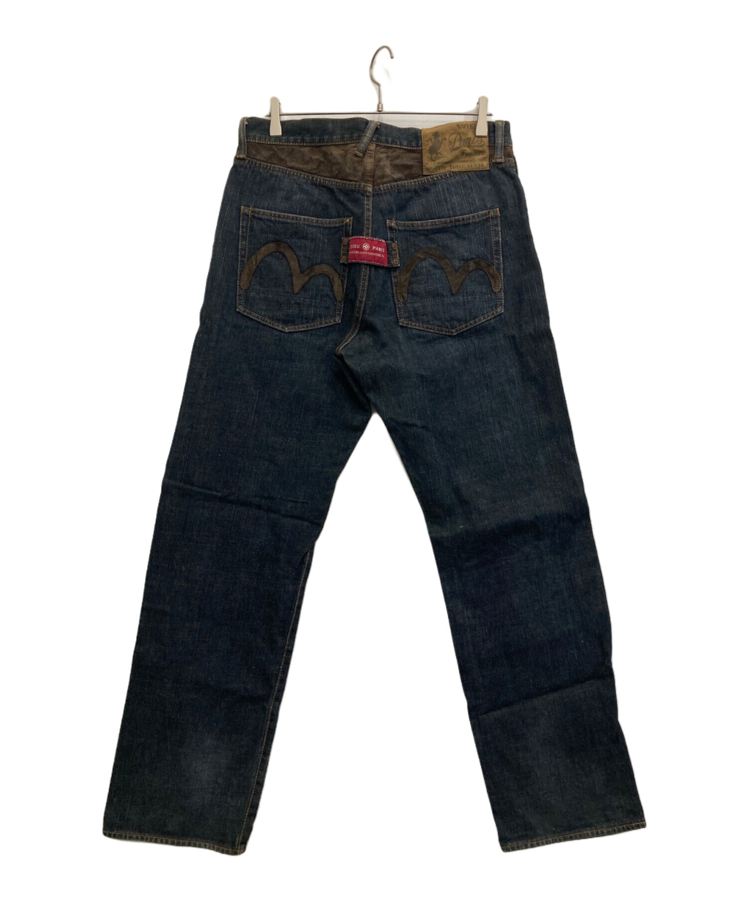 中古・古着通販】EVISU (エヴィス) デニムパンツ インディゴ サイズ