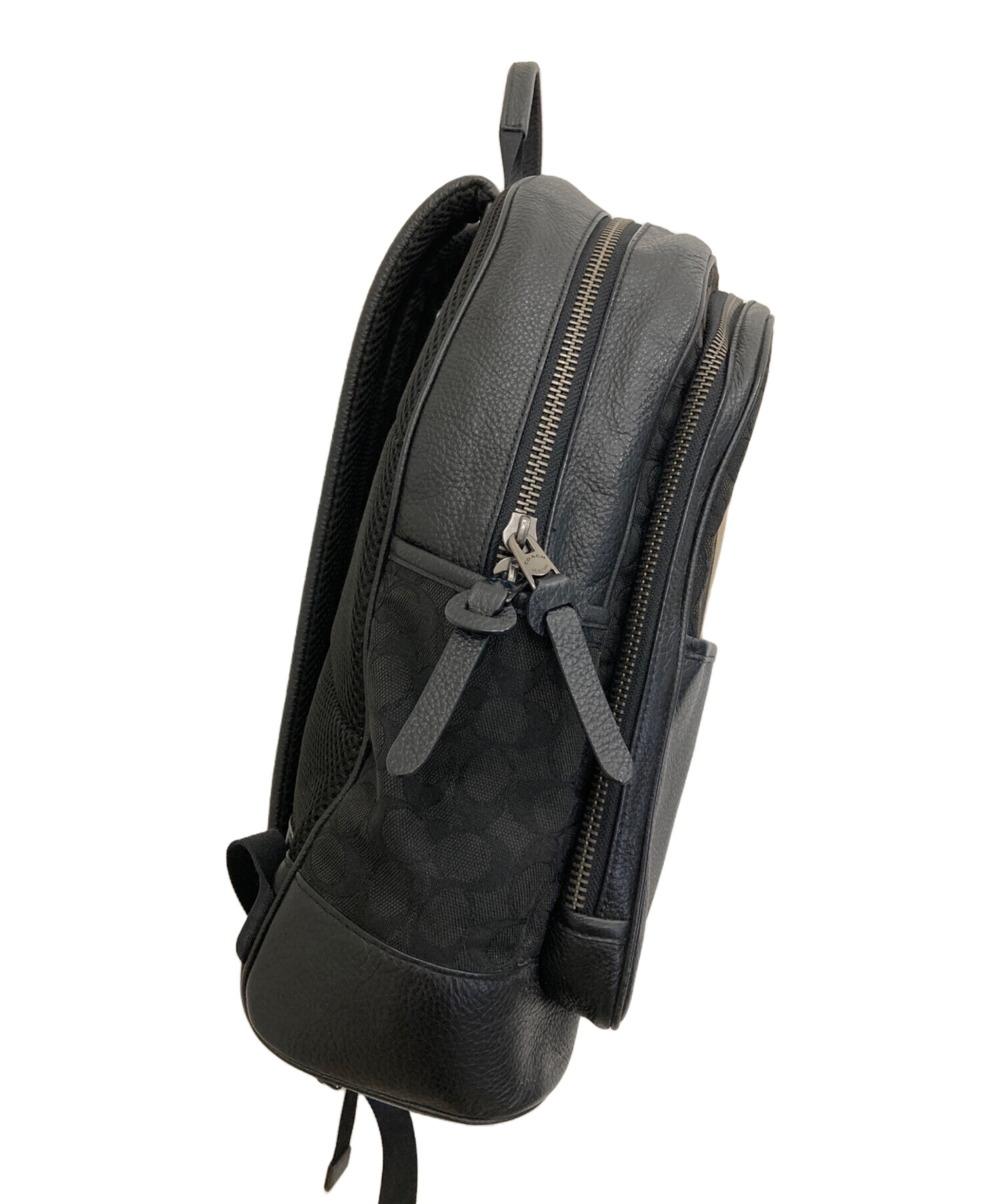コーチ リュック バックパック 美品 中古・古着通販】COACH (コーチ) リュック ブラック｜ブランド・古着