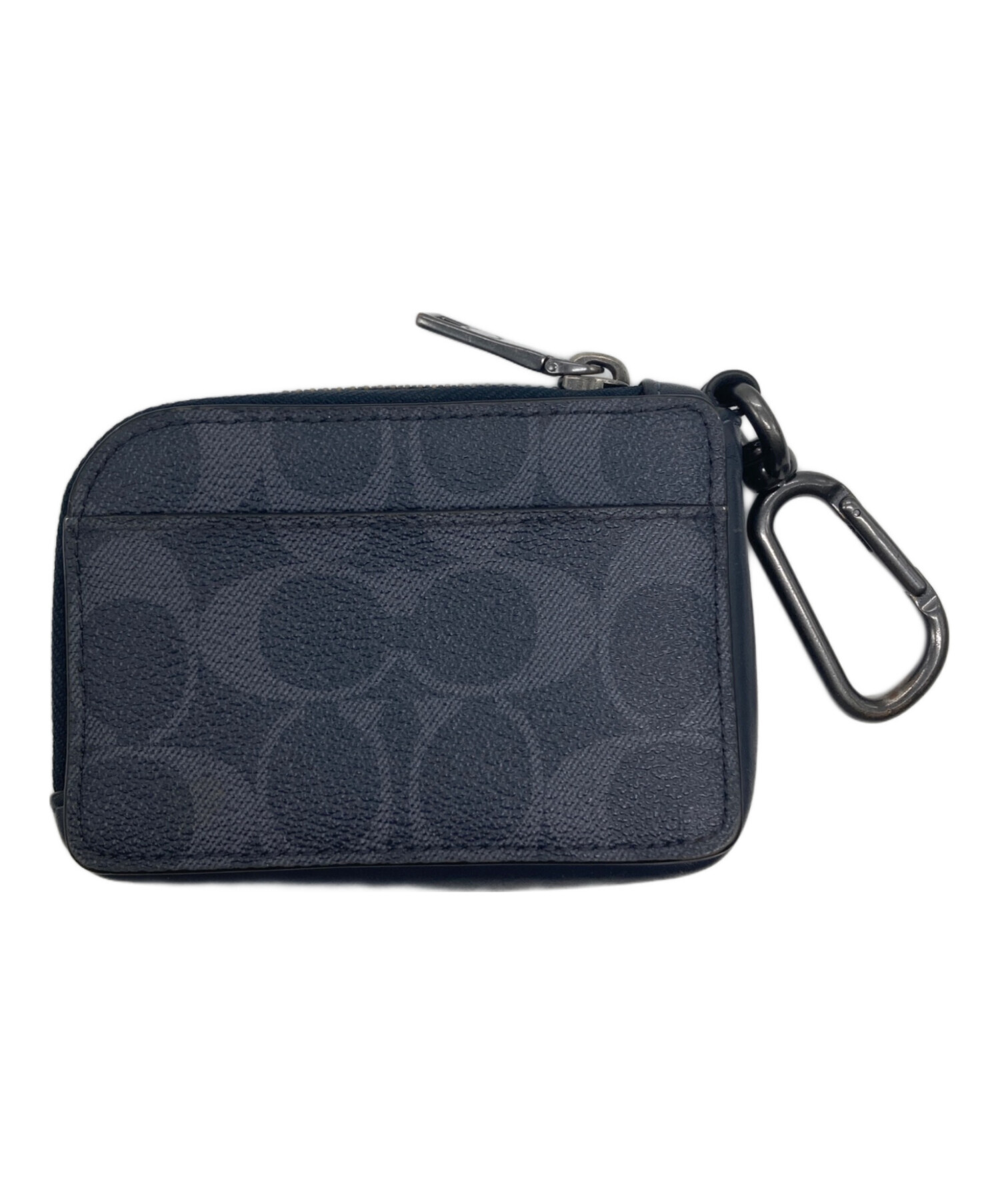 COACH ネイビー キーケース 保存袋付き新品 中古・古着通販】COACH