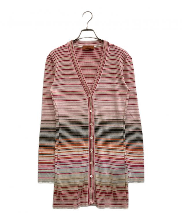 中古・古着通販】MISSONI (ミッソーニ) Cardigan in striped viscose
