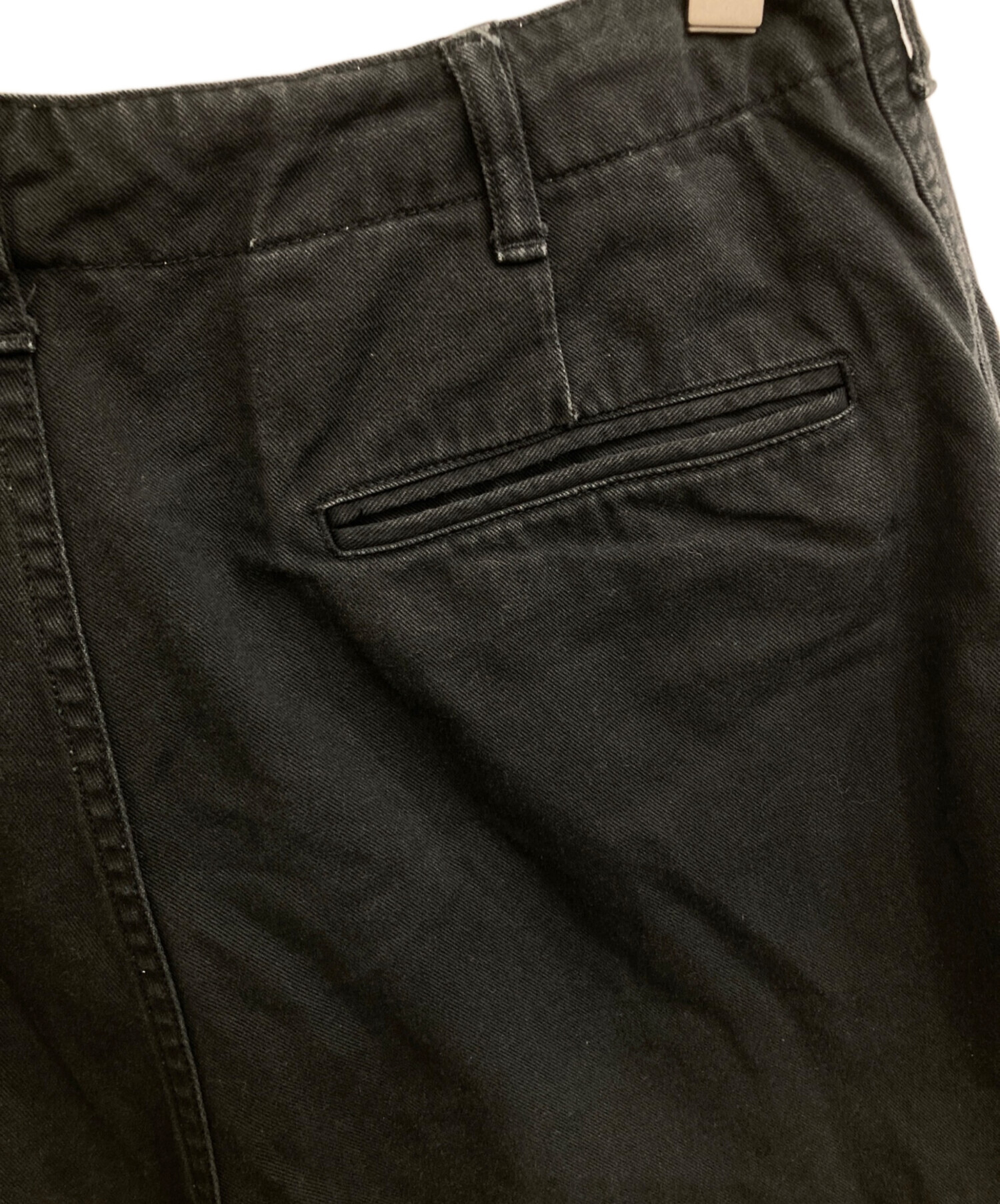 中古・古着通販】Needles (ニードルズ) ヒザデルパンツ ブラック