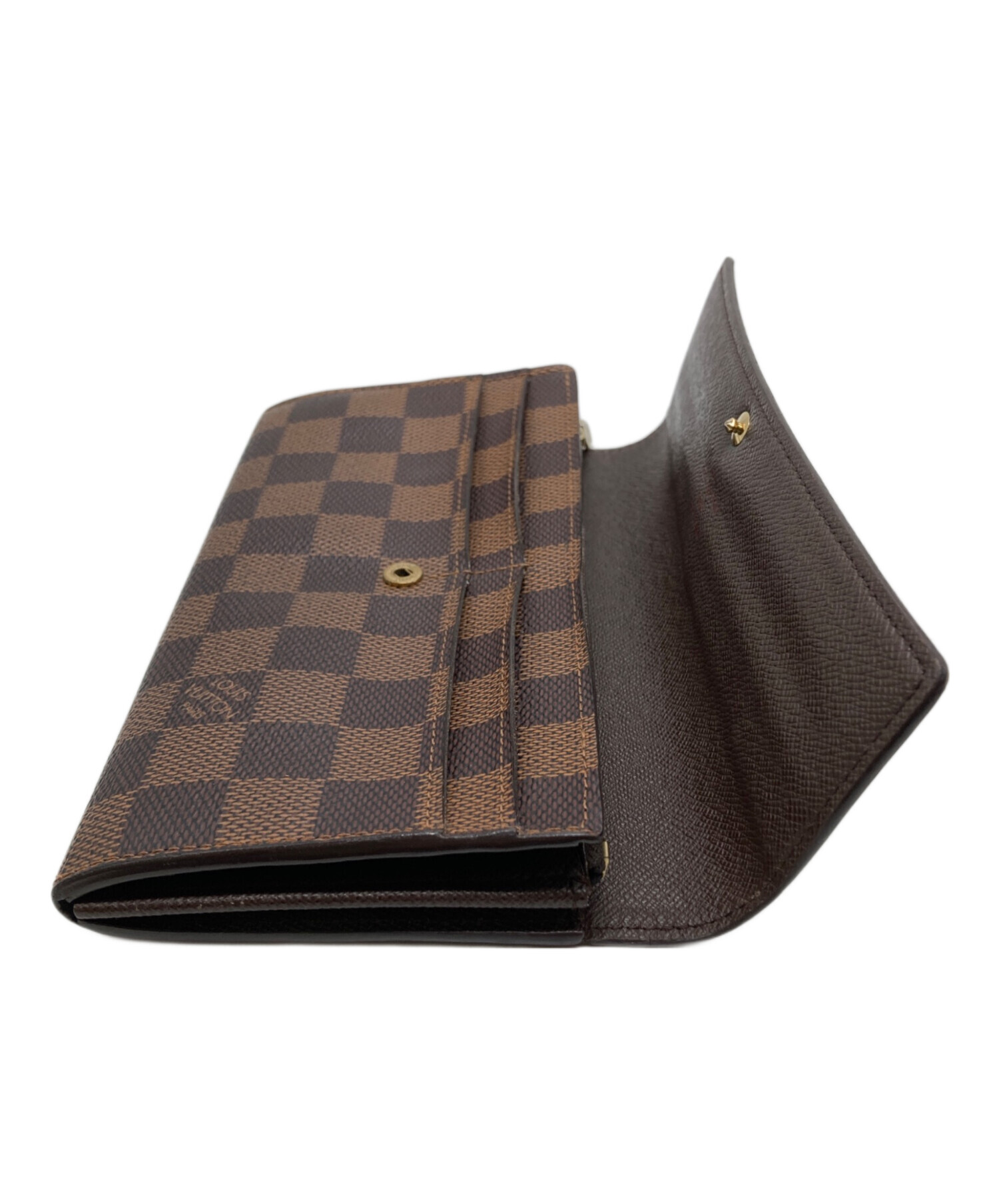 中古・古着通販】LOUIS VUITTON (ルイ ヴィトン) 長財布 ブラウン