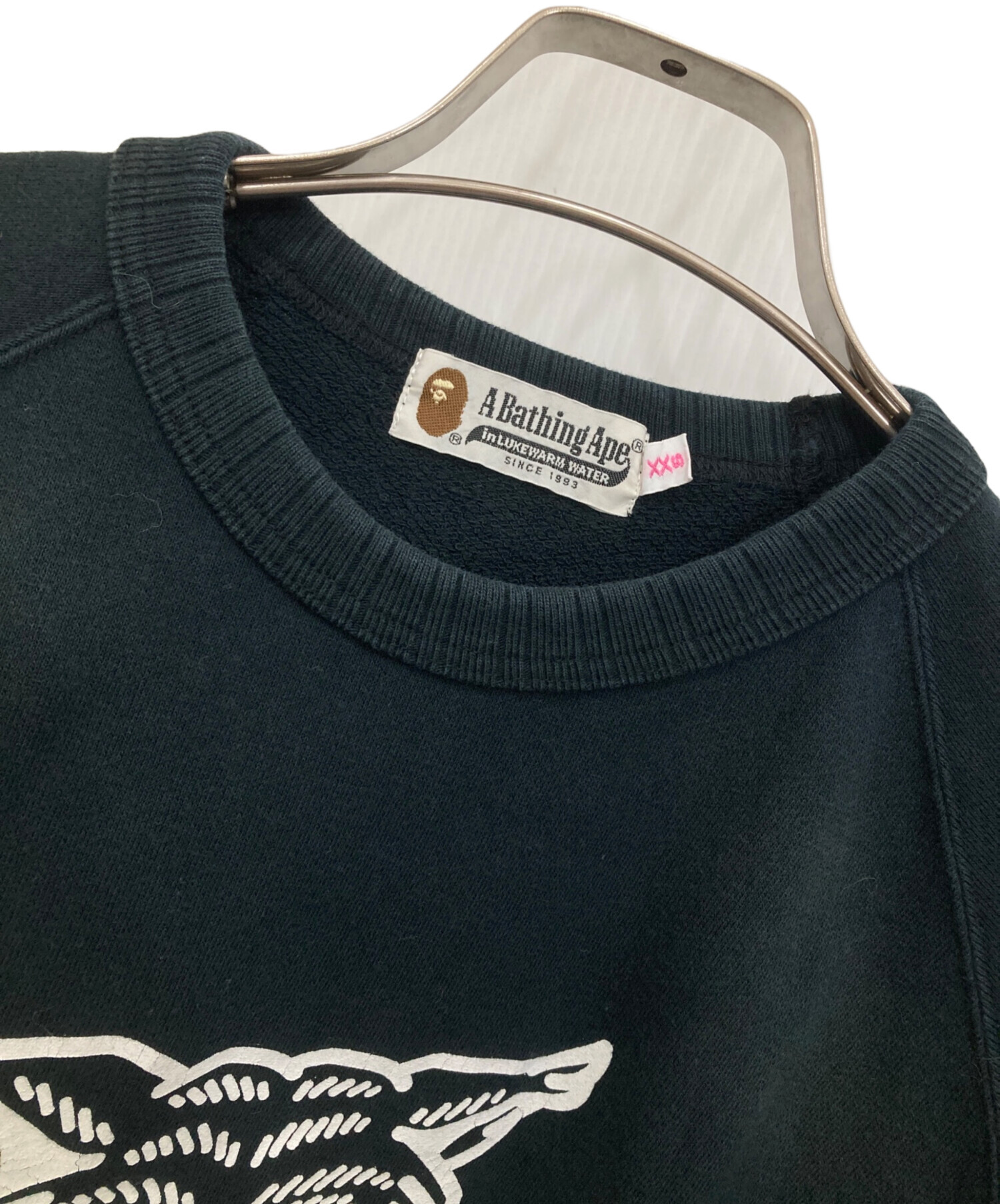 エ*シ様 【希少】エイプスウェット 中古・古着通販】A BATHING APE (アベイシングエイプ) 半袖スウェット