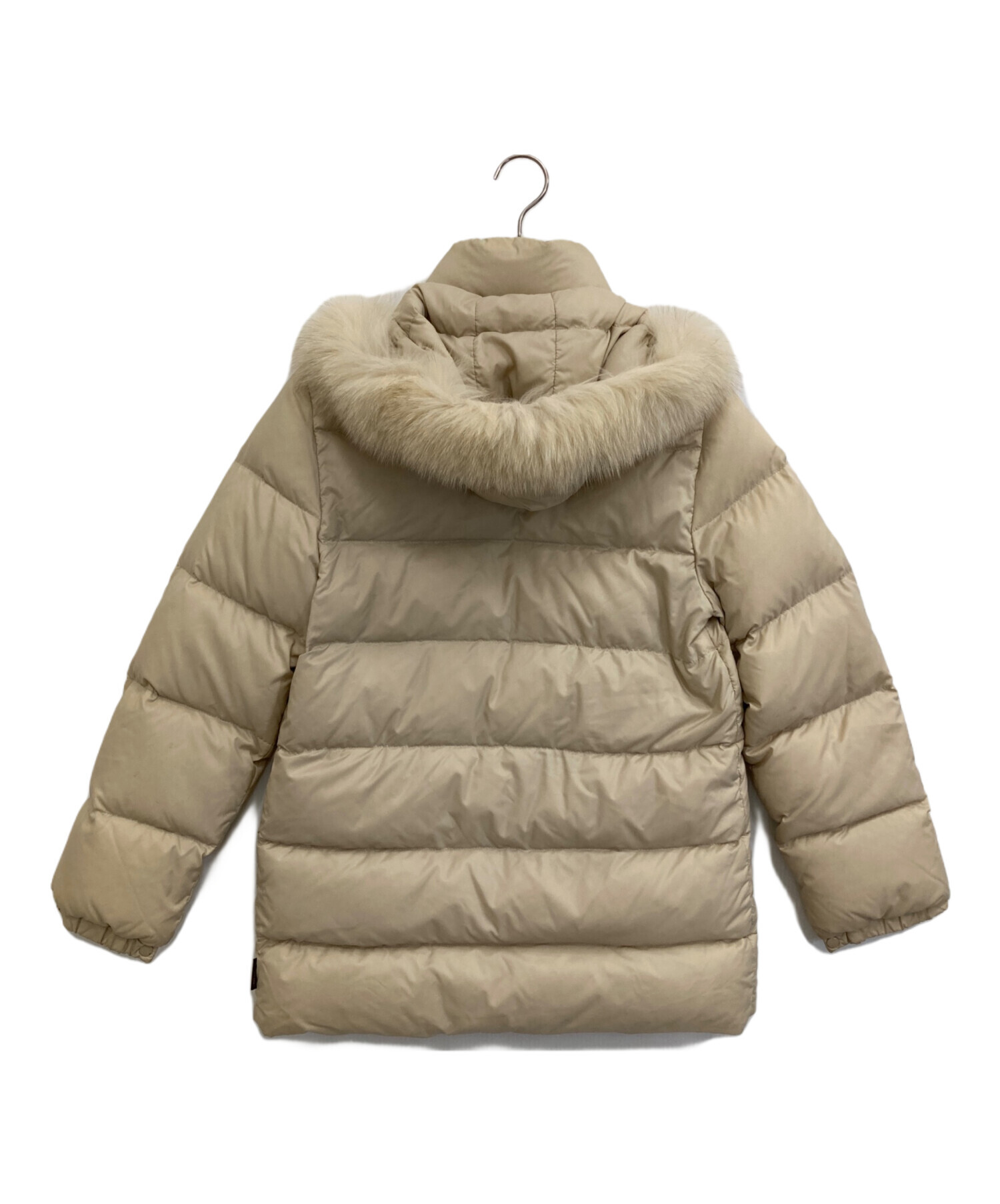 中古・古着通販】MONCLER (モンクレール) ダウンジャケット ベージュ 