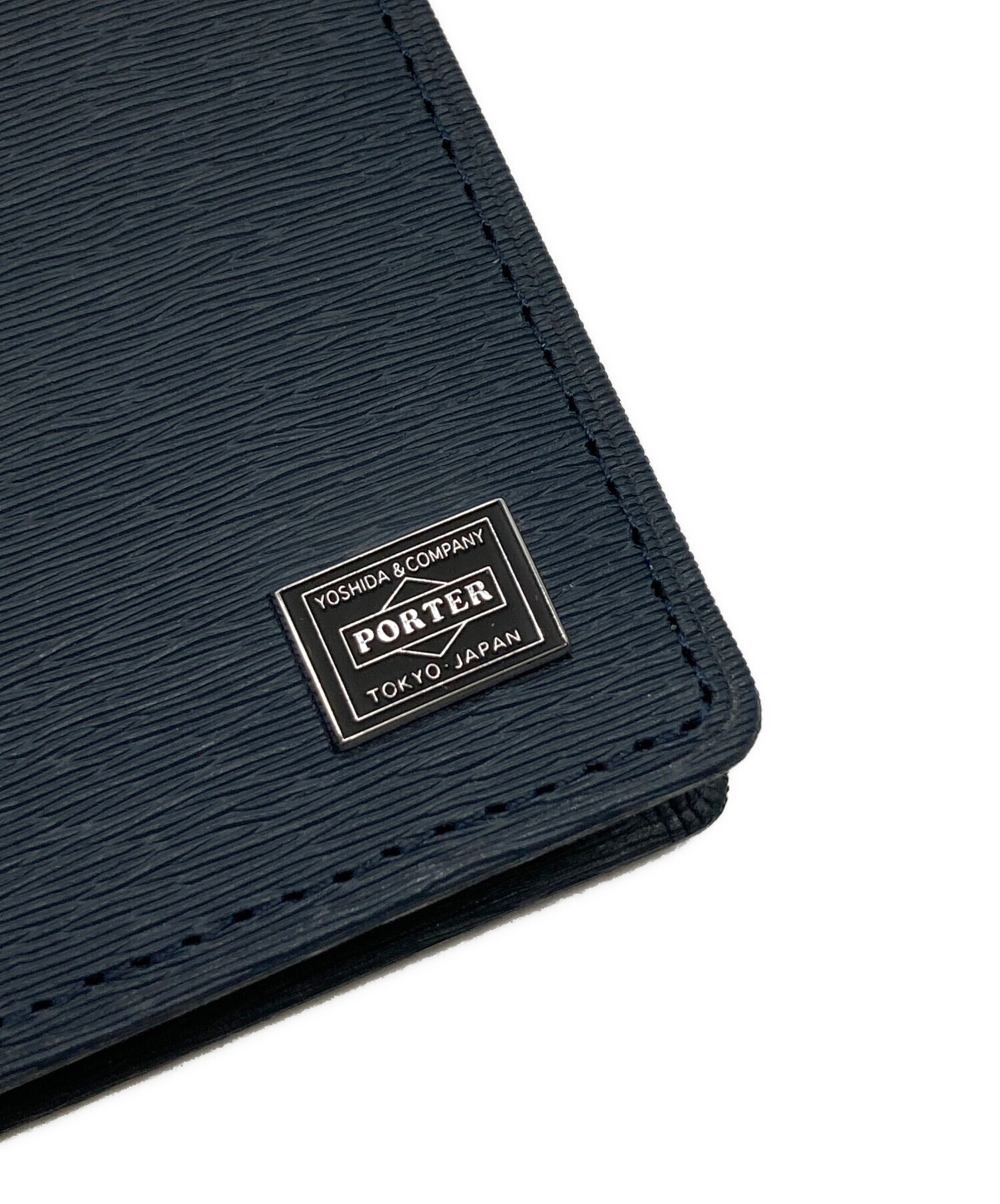 中古・古着通販】PORTER (ポーター) CURRENT WALLET ネイビー