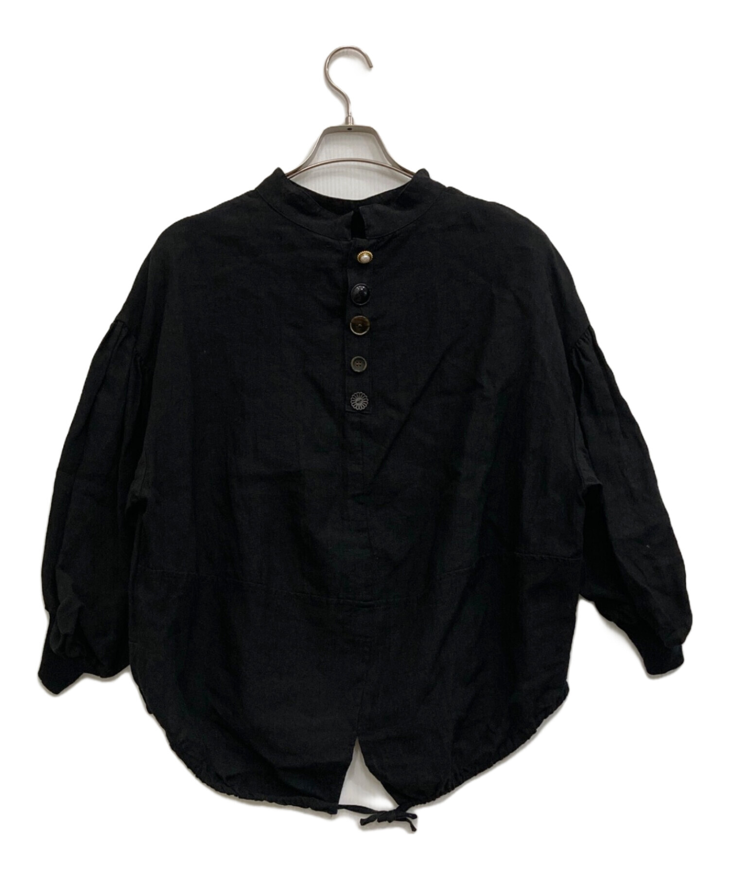 中古・古着通販】BEARDSLEY (ビアズリー) リネンブレンドブラウス