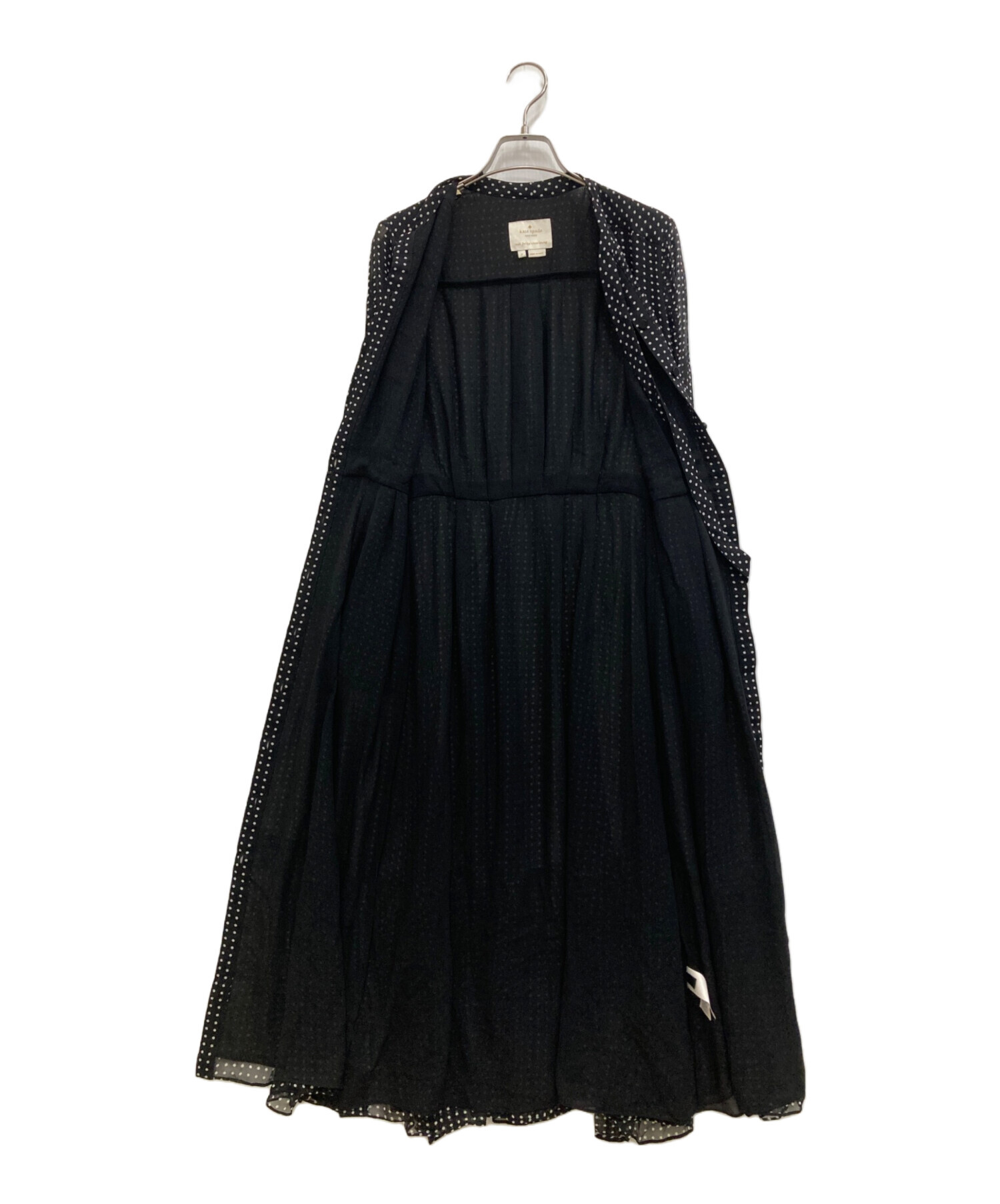 中古・古着通販】Kate Spade (ケイトスペード) 水玉柄シルクワンピース