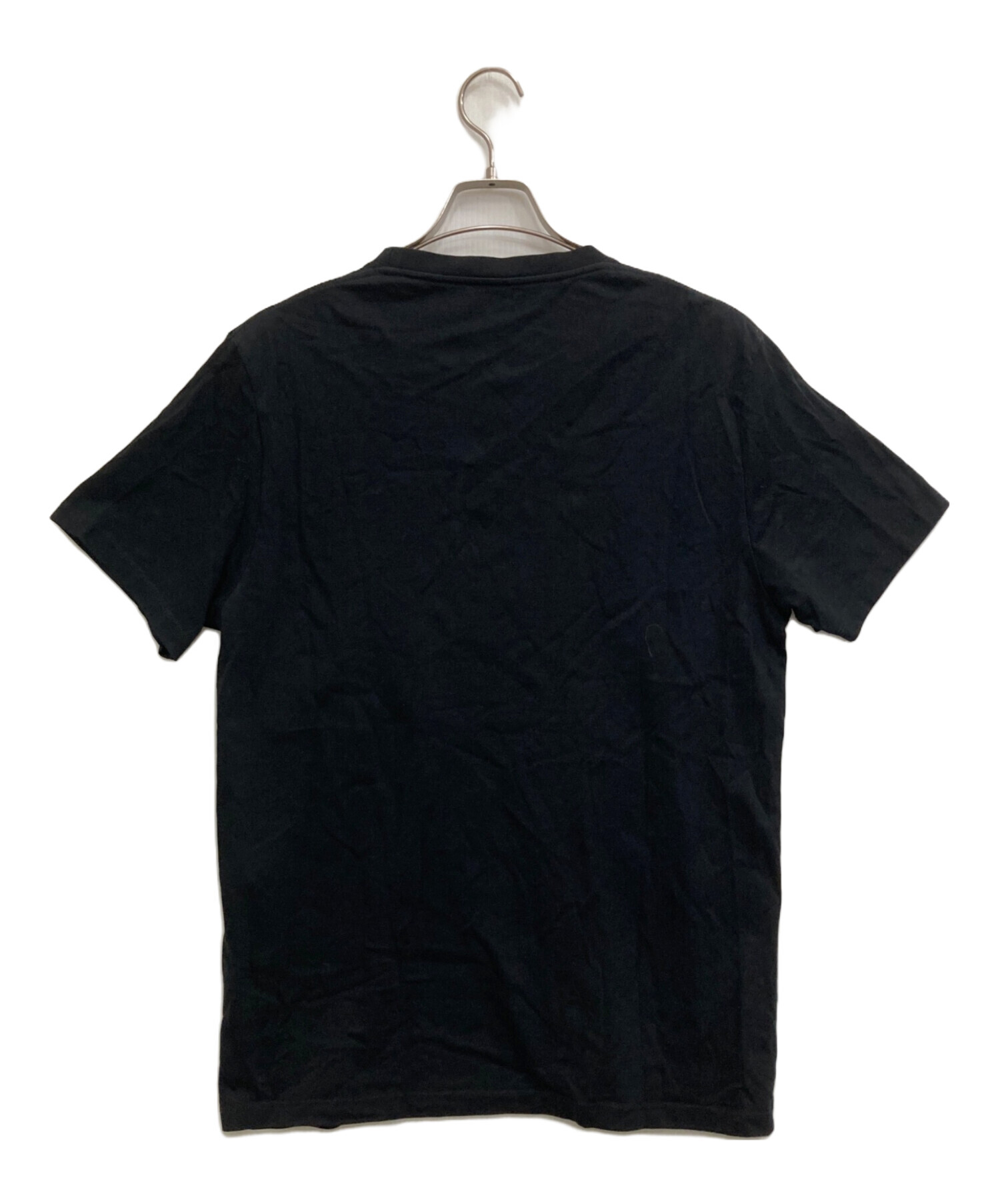 中古・古着通販】LOEWE (ロエベ) アナグラム刺繍Tシャツ ブラック