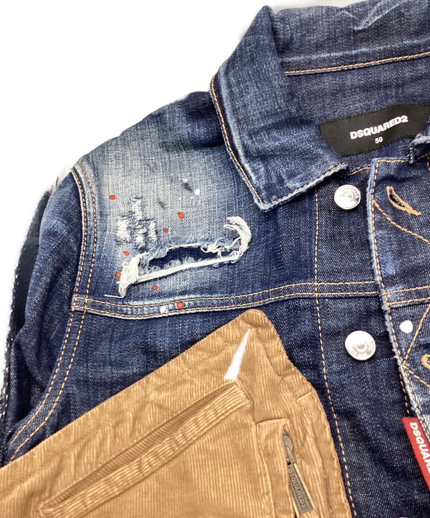 中古・古着通販】DSQUARED2 (ディースクエアード) コーデュロイ 