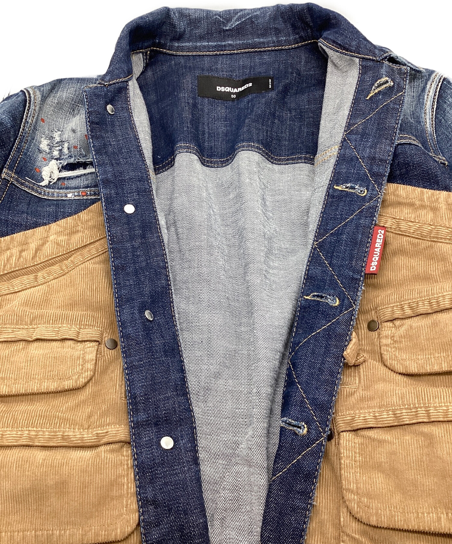 中古・古着通販】DSQUARED2 (ディースクエアード) コーデュロイ 