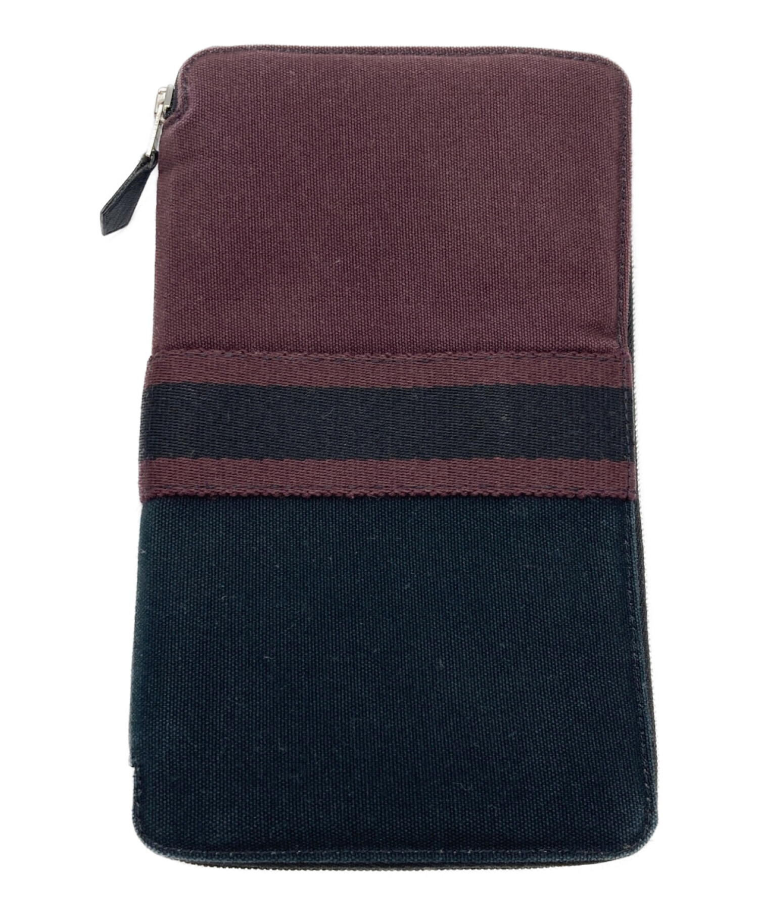 中古・古着通販】HERMES (エルメス) パースGM ブラック×パープル 