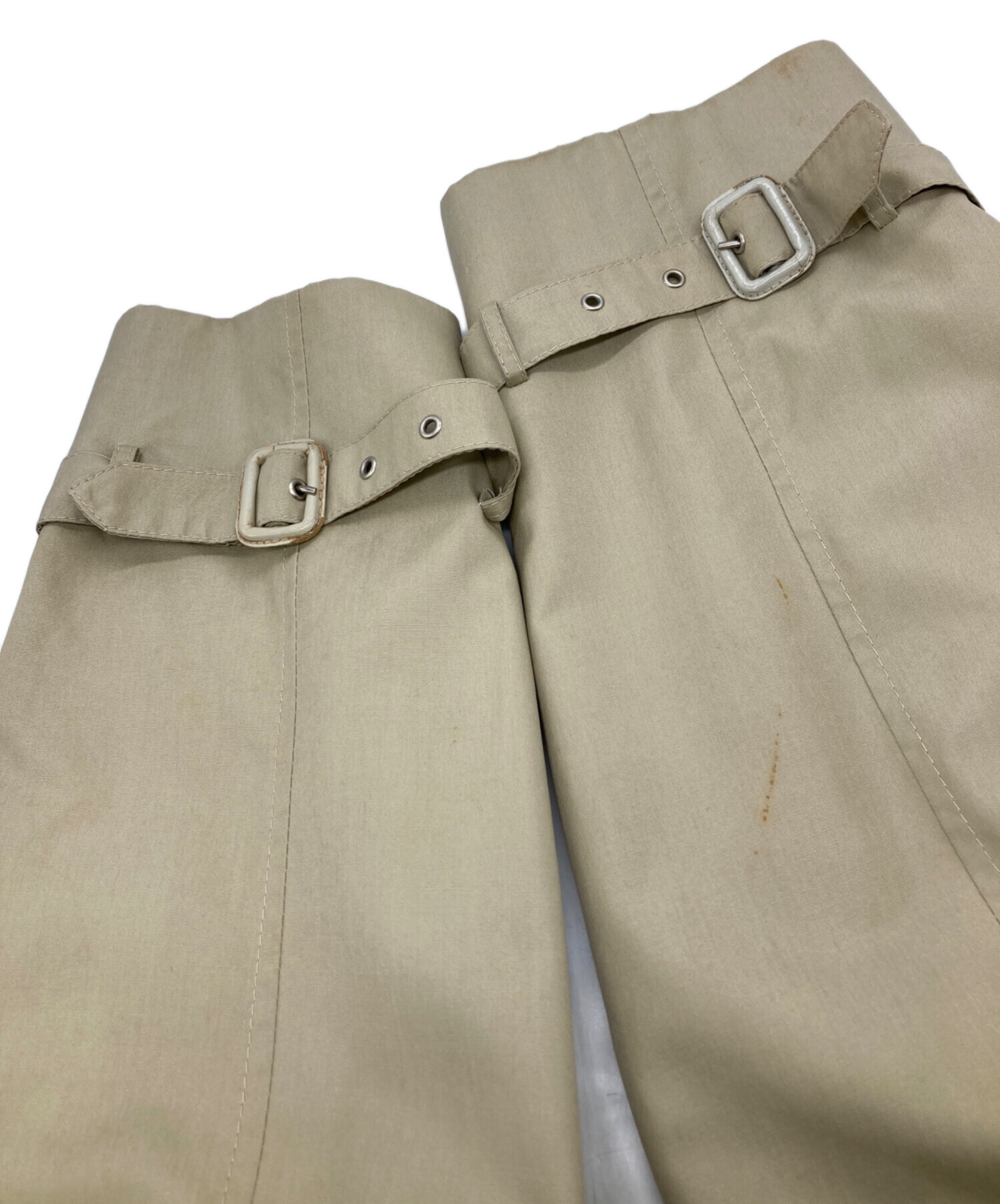 中古・古着通販】HERNO (ヘルノ) 裏地馬柄トレンチコート ベージュ